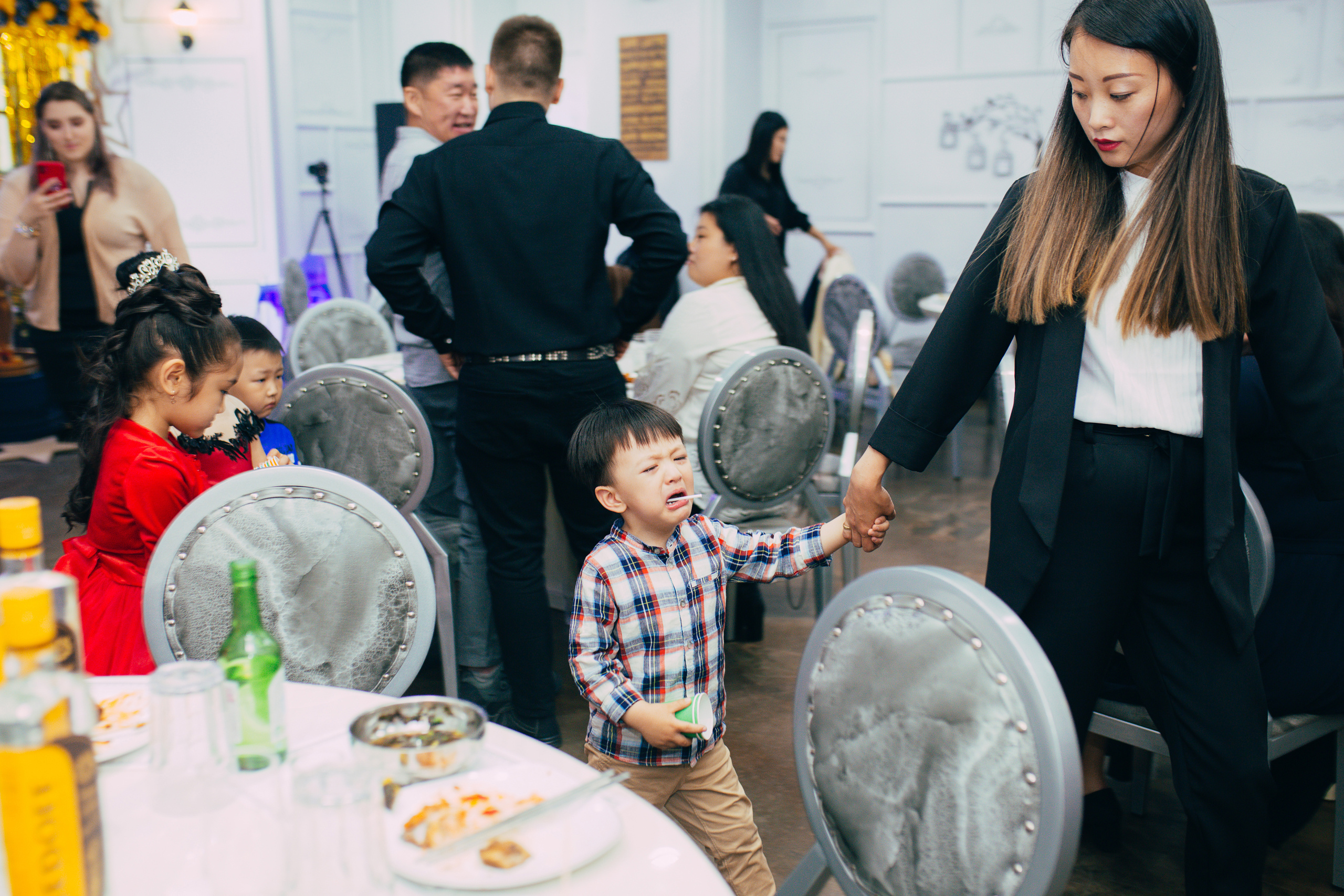 Кирилл — годик. Портретный фотограф в Южной Корее Ольга Лян