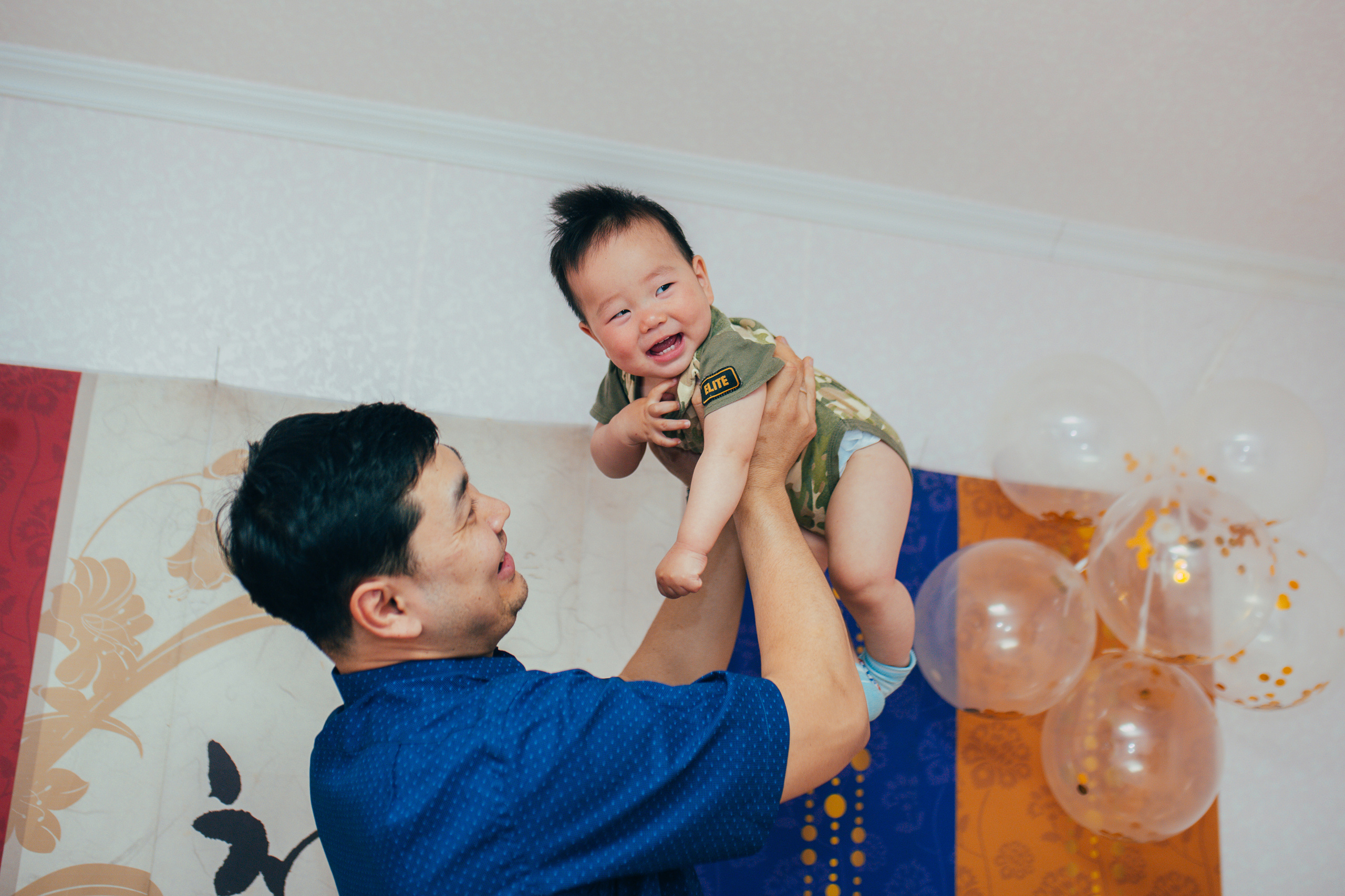 Кирилл — годик. Портретный фотограф в Южной Корее Ольга Лян