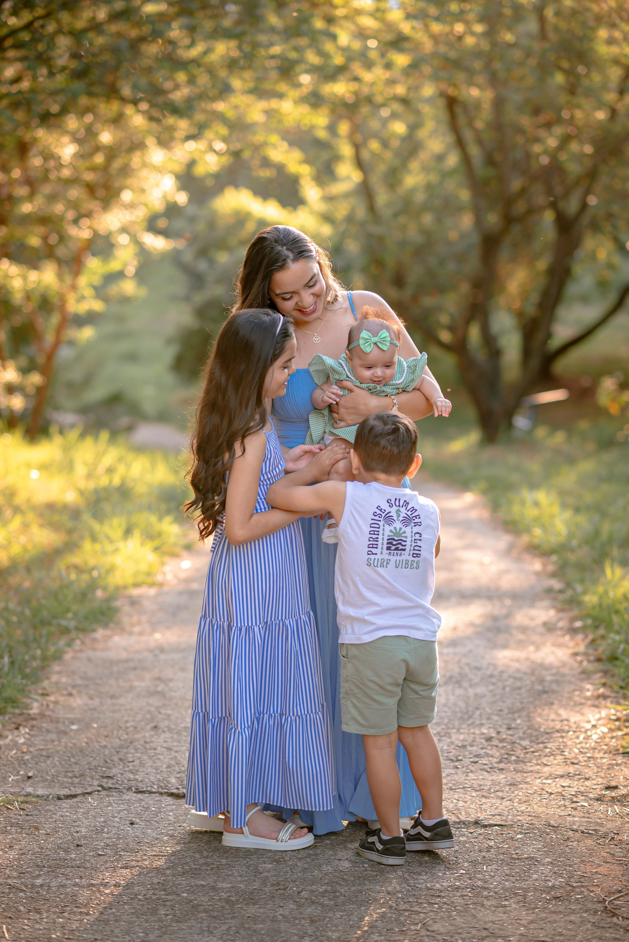 Fran e filhos. Wedding photographer Ana Koshi