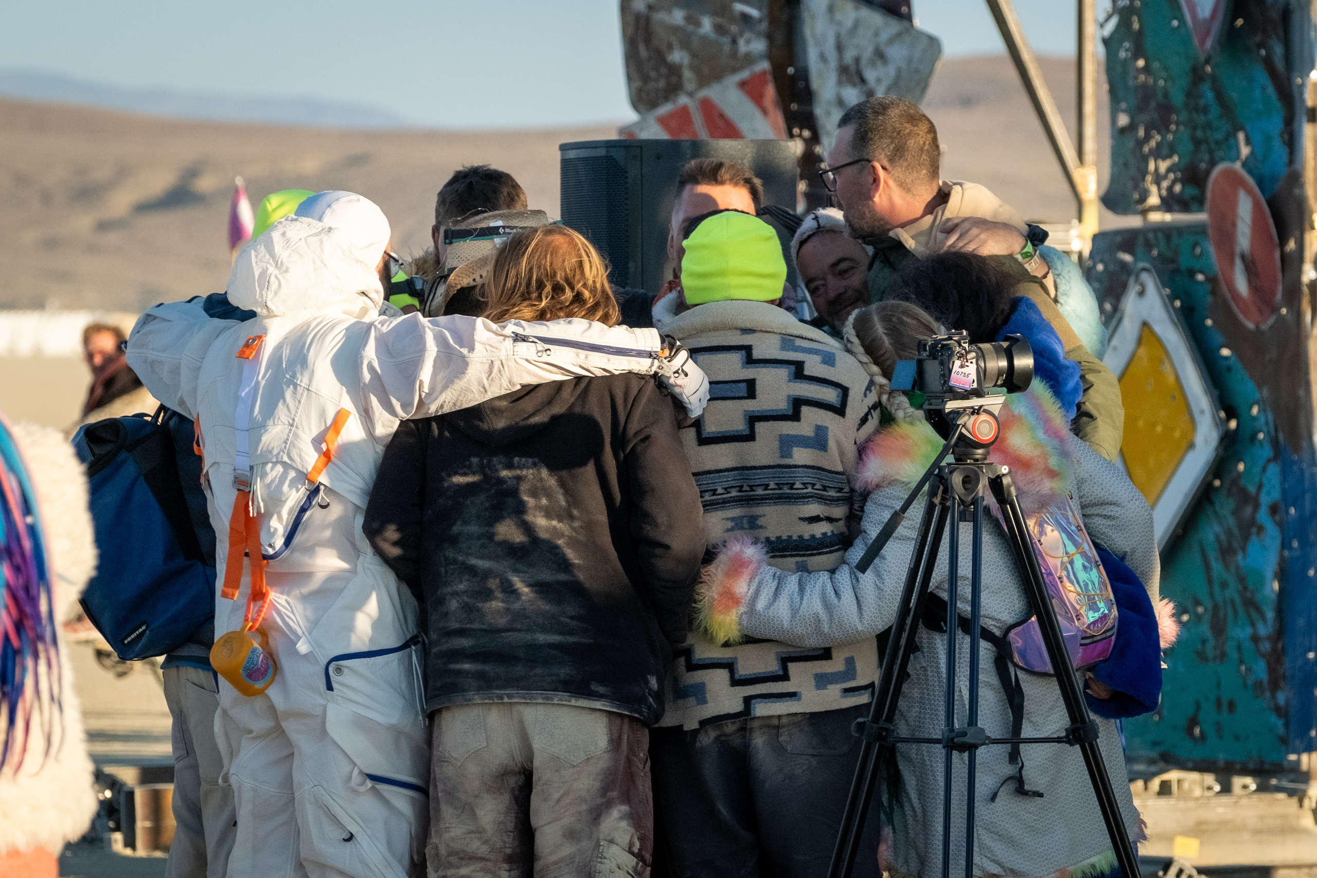 BURNING MAN 2024. Reportage concert portrait photography in the San Francisco Bay Area