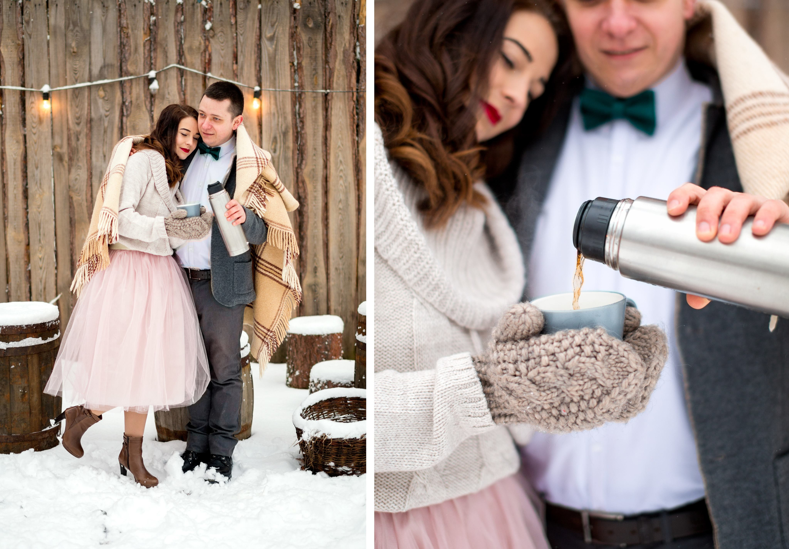 Winter Love. Wedding and Family Photograph
