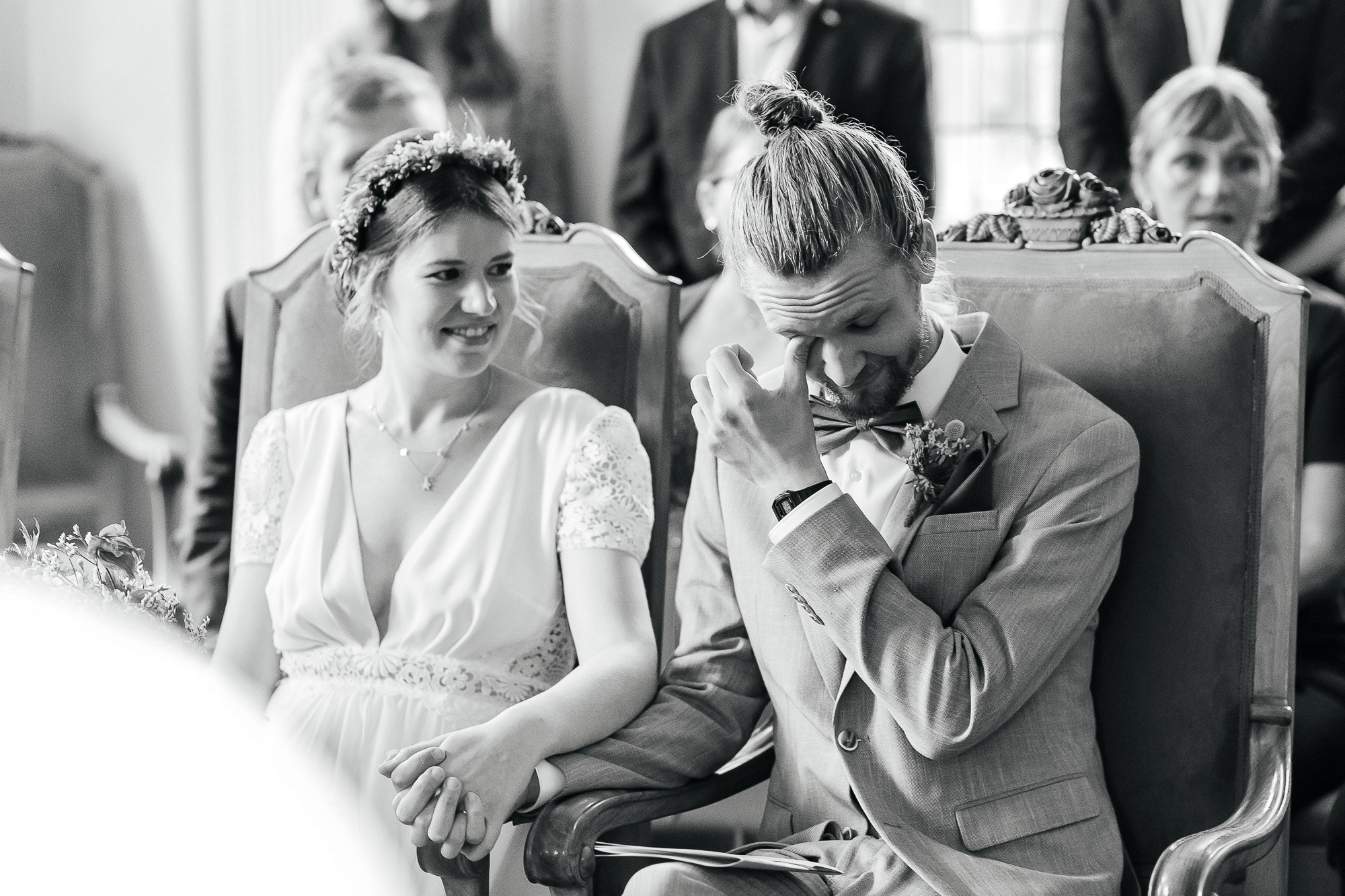 Magische Momente im Clärchens Ballhaus. Hochzeitsfotografie in Berlin Nataliia Schütze