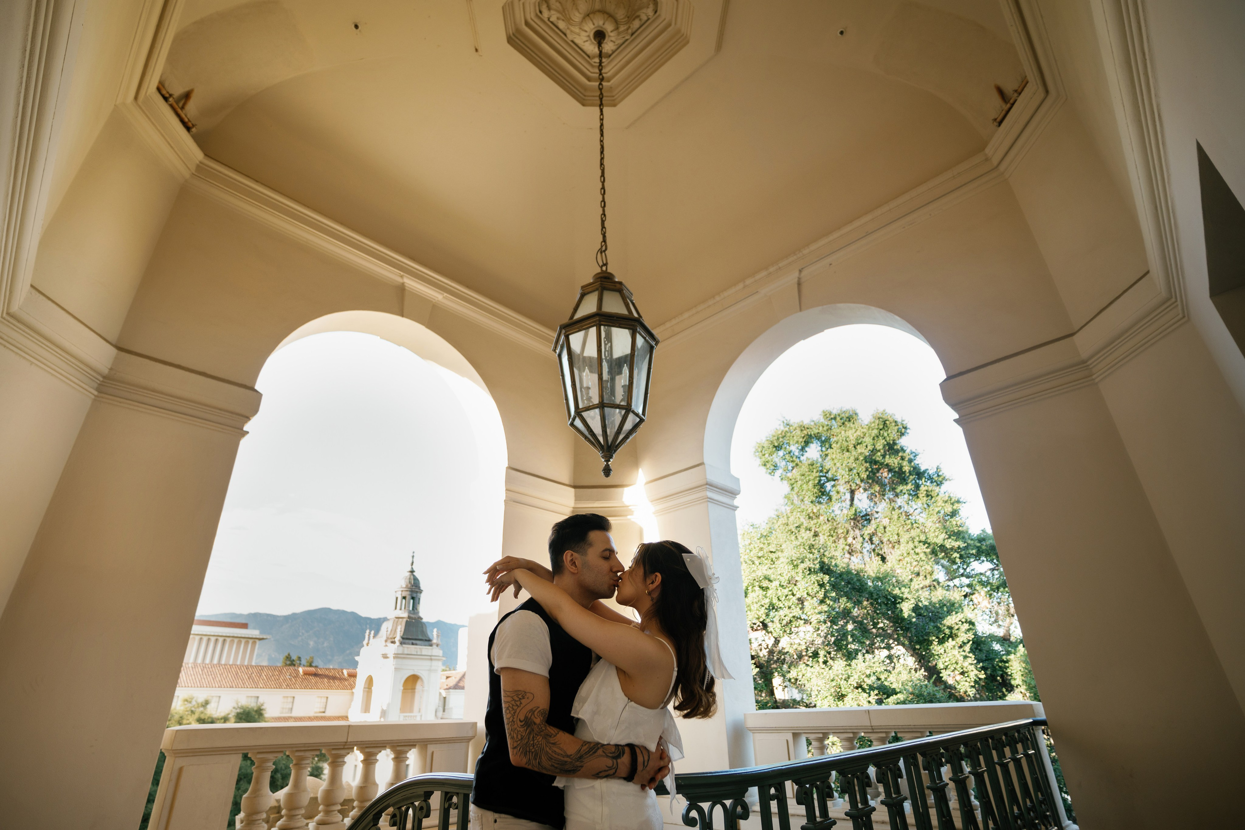 Pasadena City Hall Engagement Photoshoot, California. Wedding Photography & Videography Team in California, Los Angeles, San Francisco, San Diego and Travel