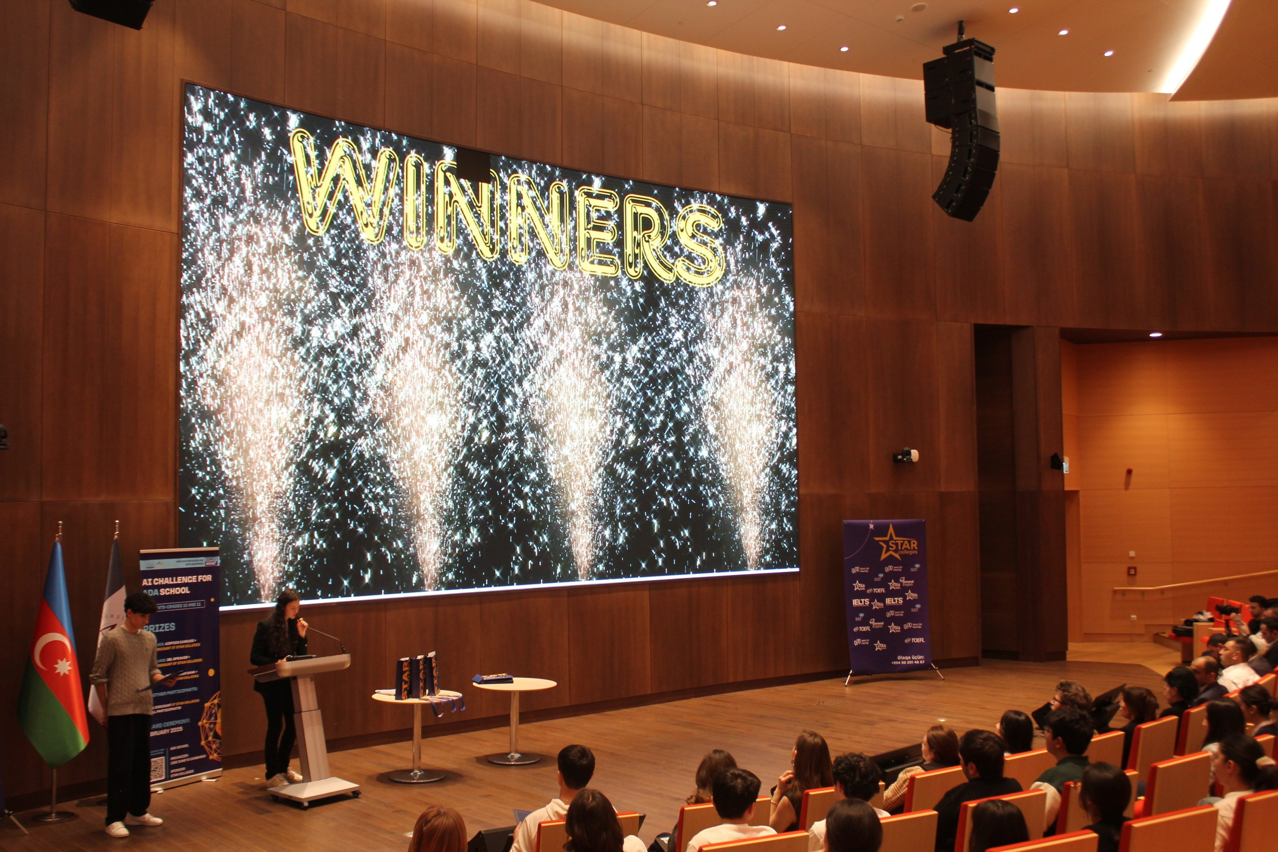 The Award Ceremony for the AI Olympiad — School Level (2024). IIMACS — The International Institute of Mathematics, AI & Computer Science