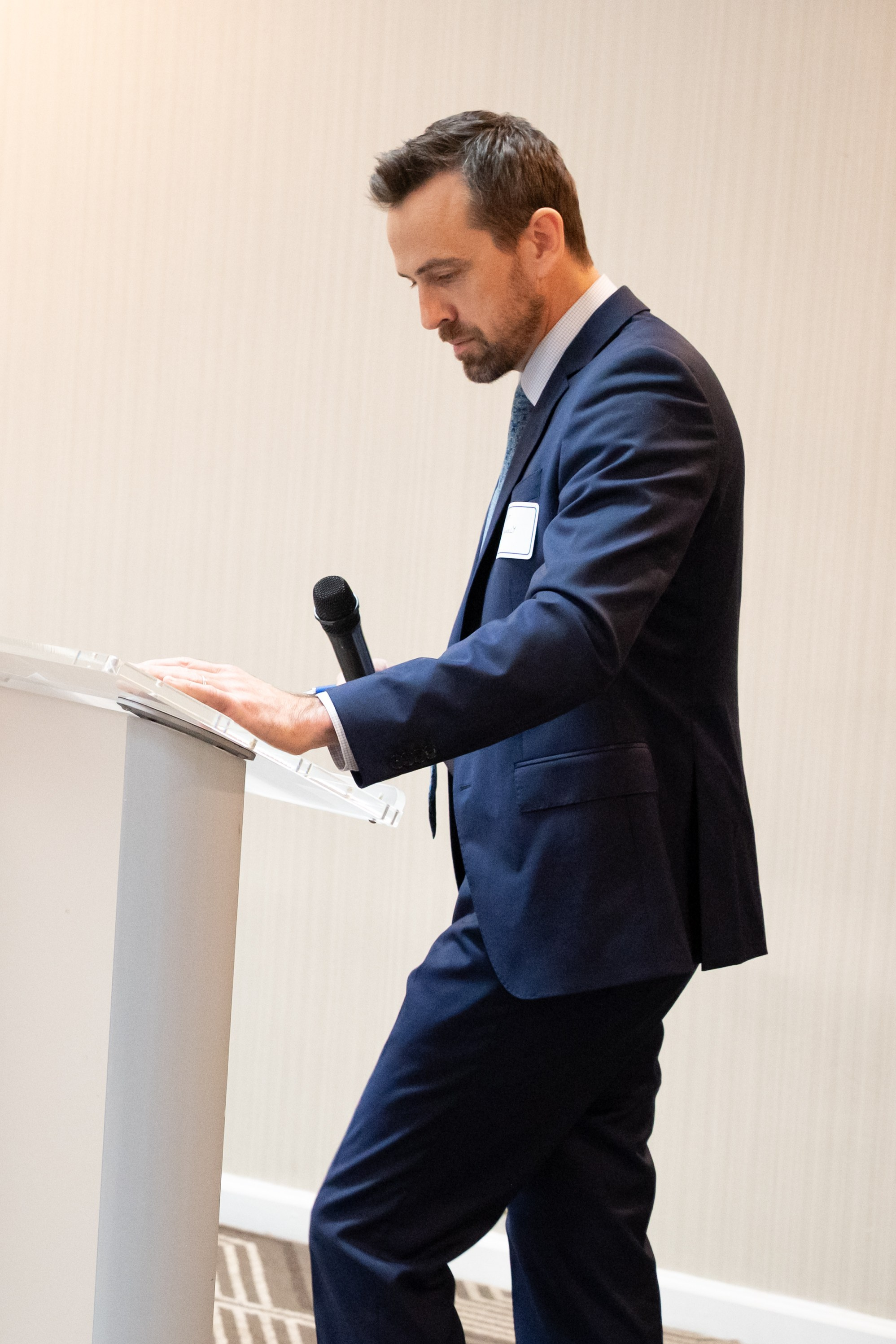 Executive Roundtable networking. Portrait photographer in Charlotte, North Carolina