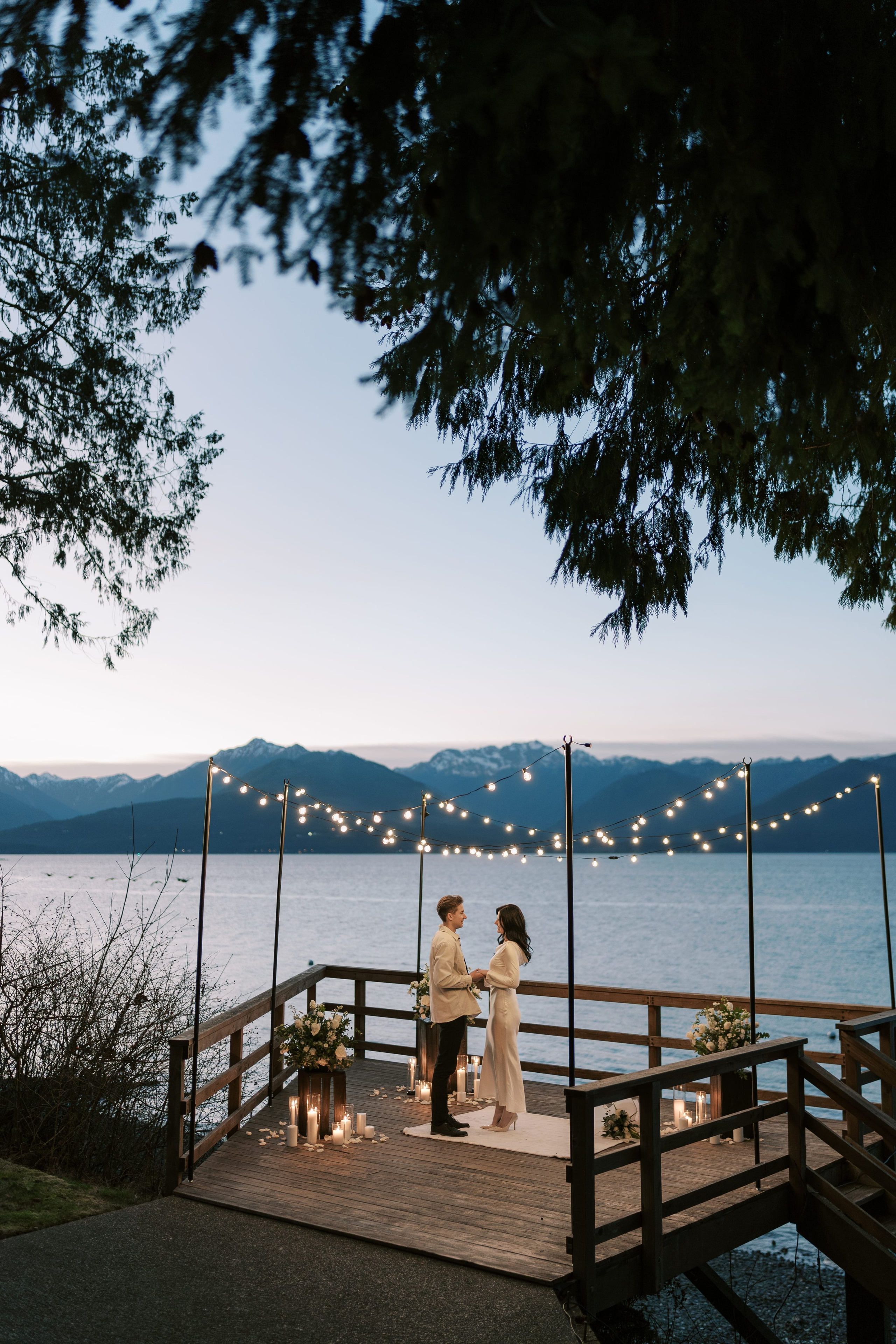 Proposal. January 2025. Seabeck, Washington State. EVAN ARISTOV WEDDING PHOTOGRAPHY — Seattle Wedding Photographer