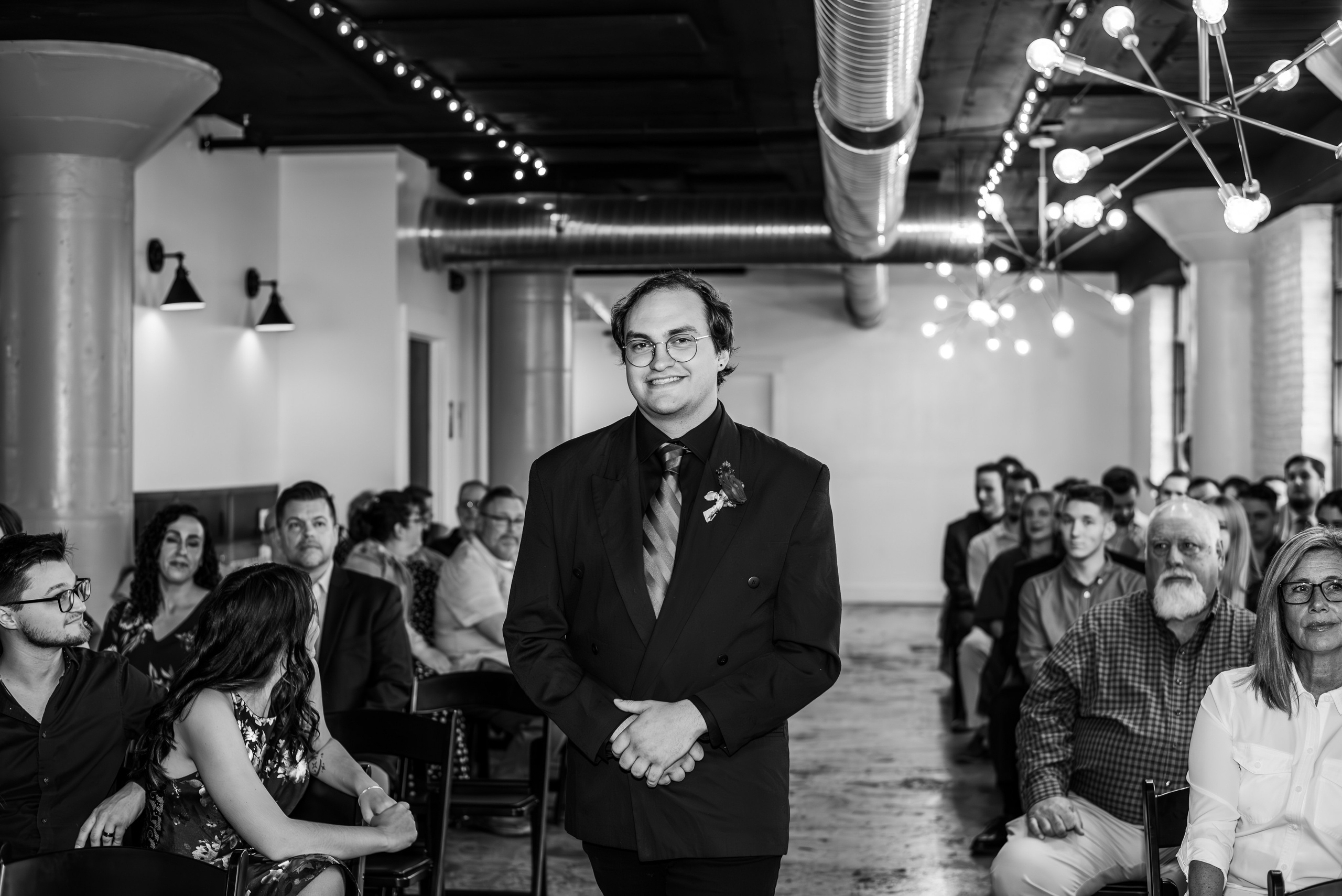 Bold & Dramatic Wedding at The Paper Mill on The Landing | Fort Wayne Wedding Photographer. Alexandria Danielle Photography | Fort Wayne & Indianapolis Wedding Photographer