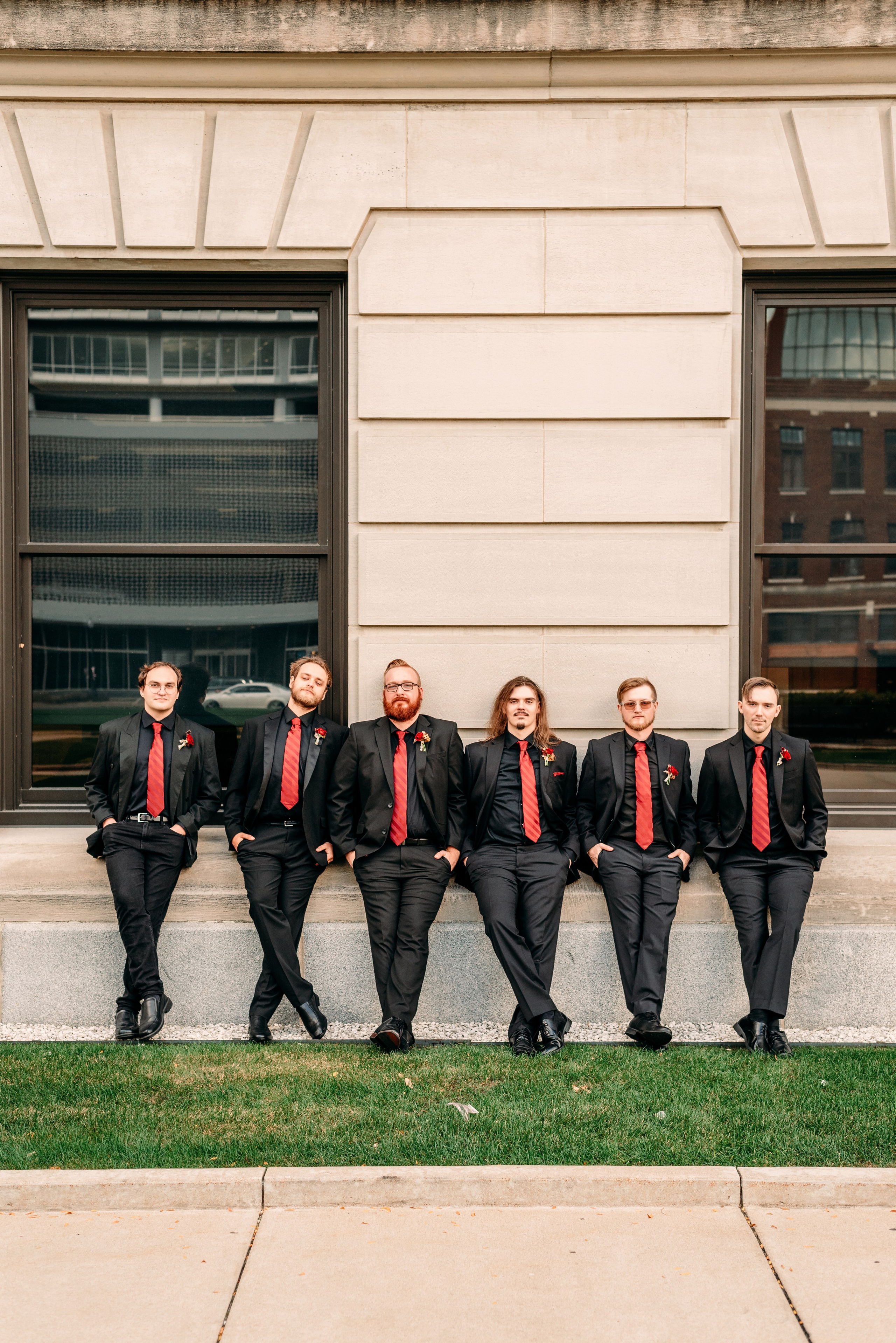 Bold & Dramatic Wedding at The Paper Mill on The Landing | Fort Wayne Wedding Photographer. Alexandria Danielle Photography | Fort Wayne & Indianapolis Wedding Photographer