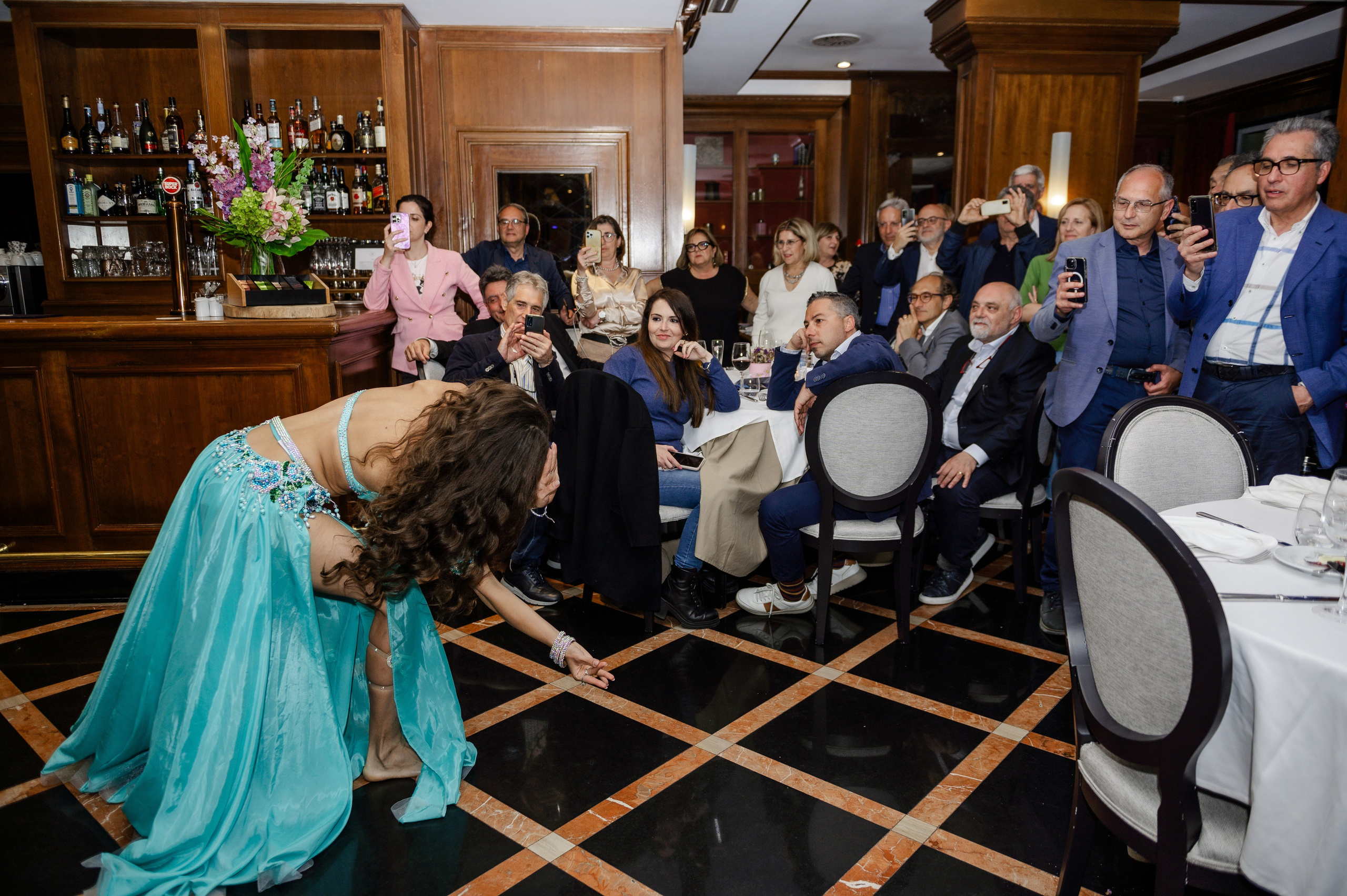 Corporate party at the restaurant — Pharma. Ваш фотограф в Лиссабоне — Анна Белова