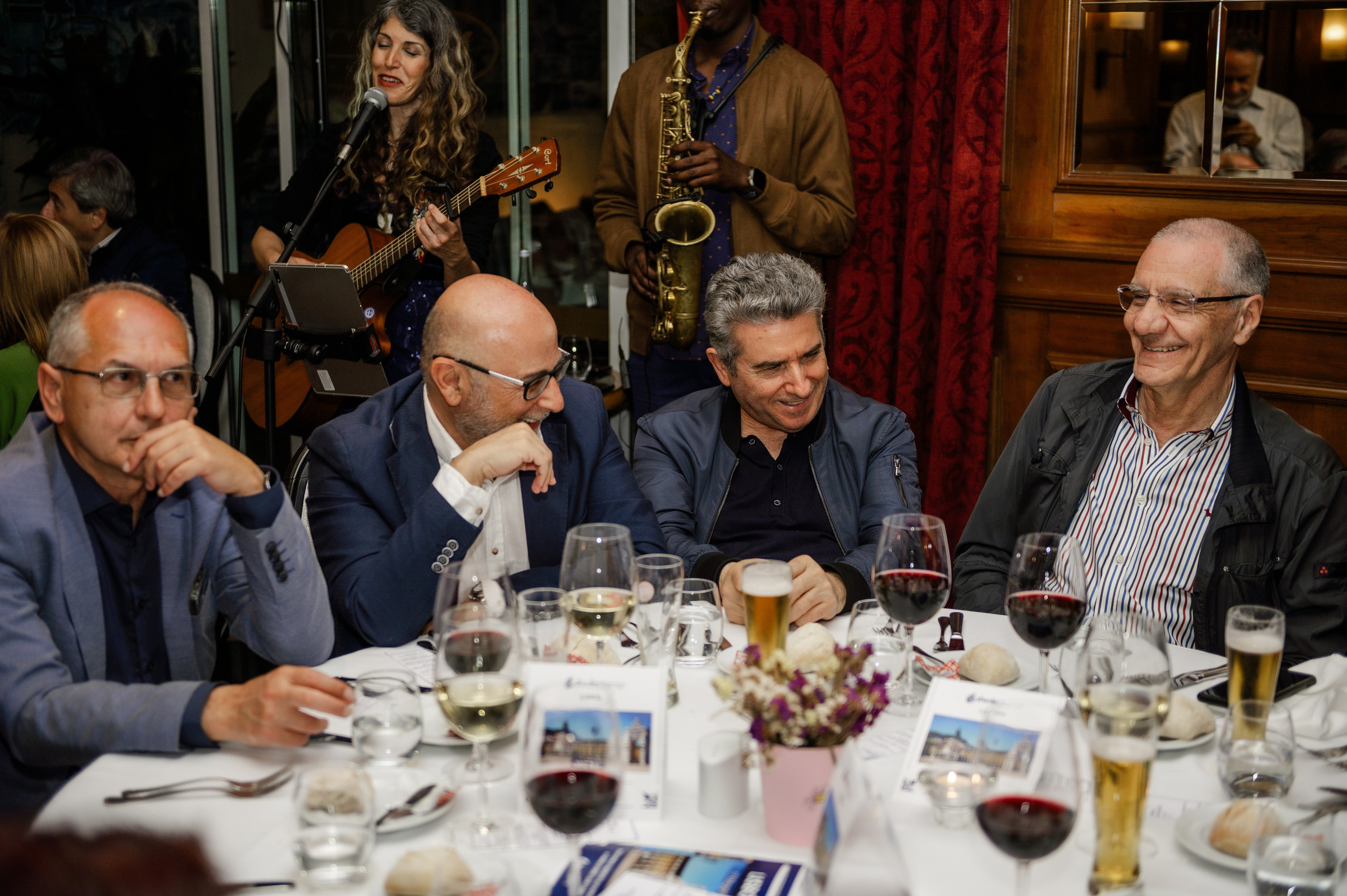 Corporate party at the restaurant — Pharma. Ваш фотограф в Лиссабоне — Анна Белова