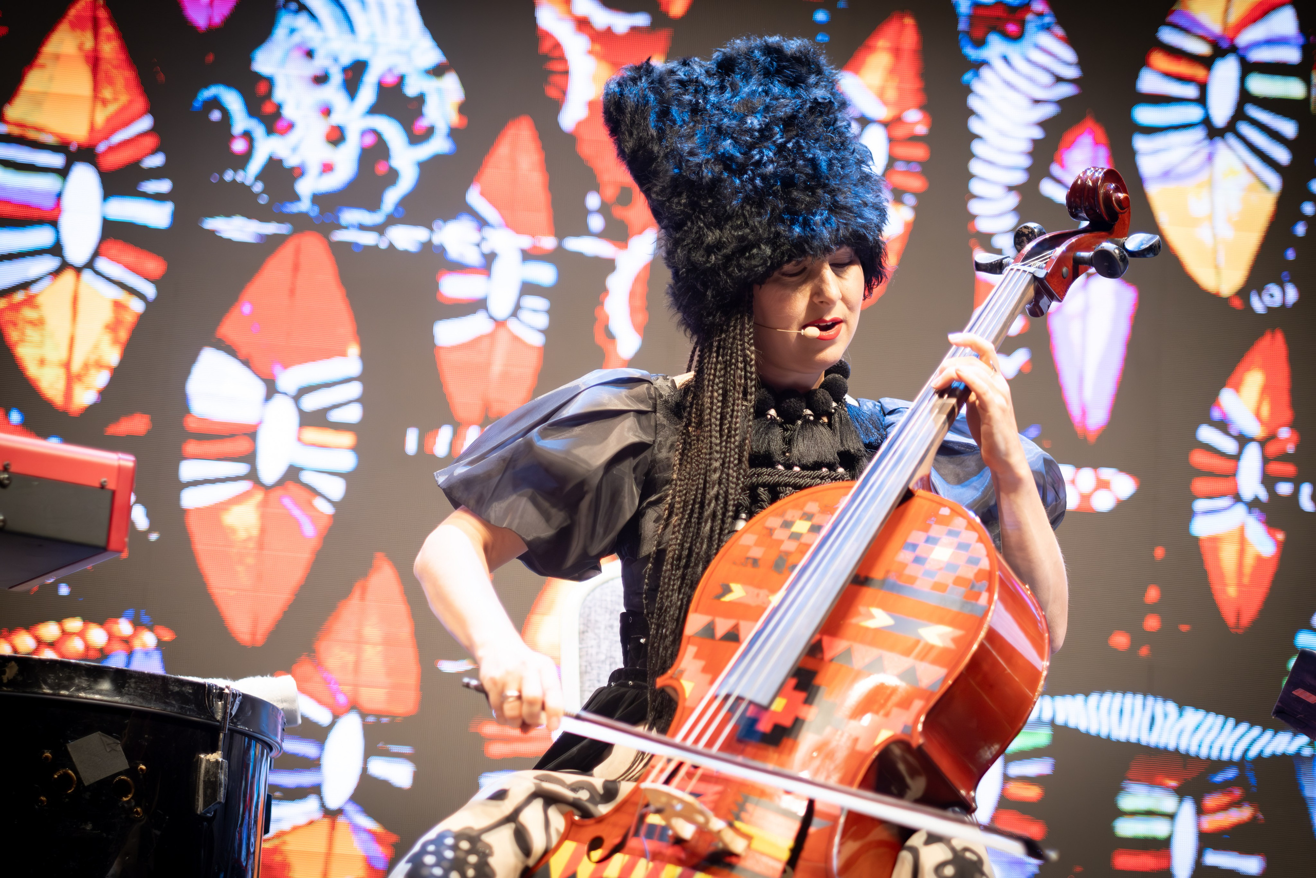 DAKHA BRAKHA. Reportage concert portrait photography in the San Francisco Bay Area