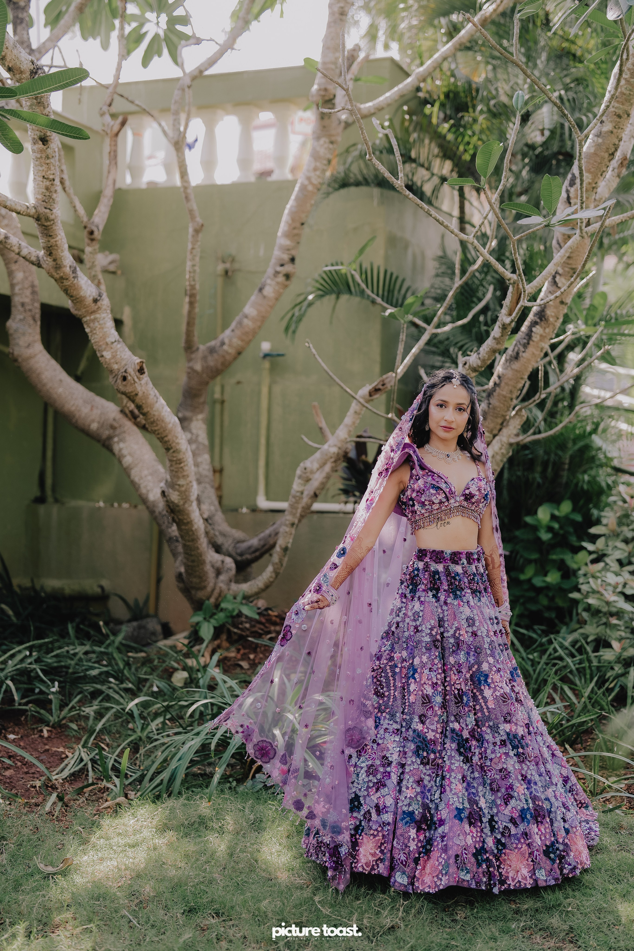 Varamala Ft. Barbie & Aneesh. Fine art Wedding Photographers in India & Canada