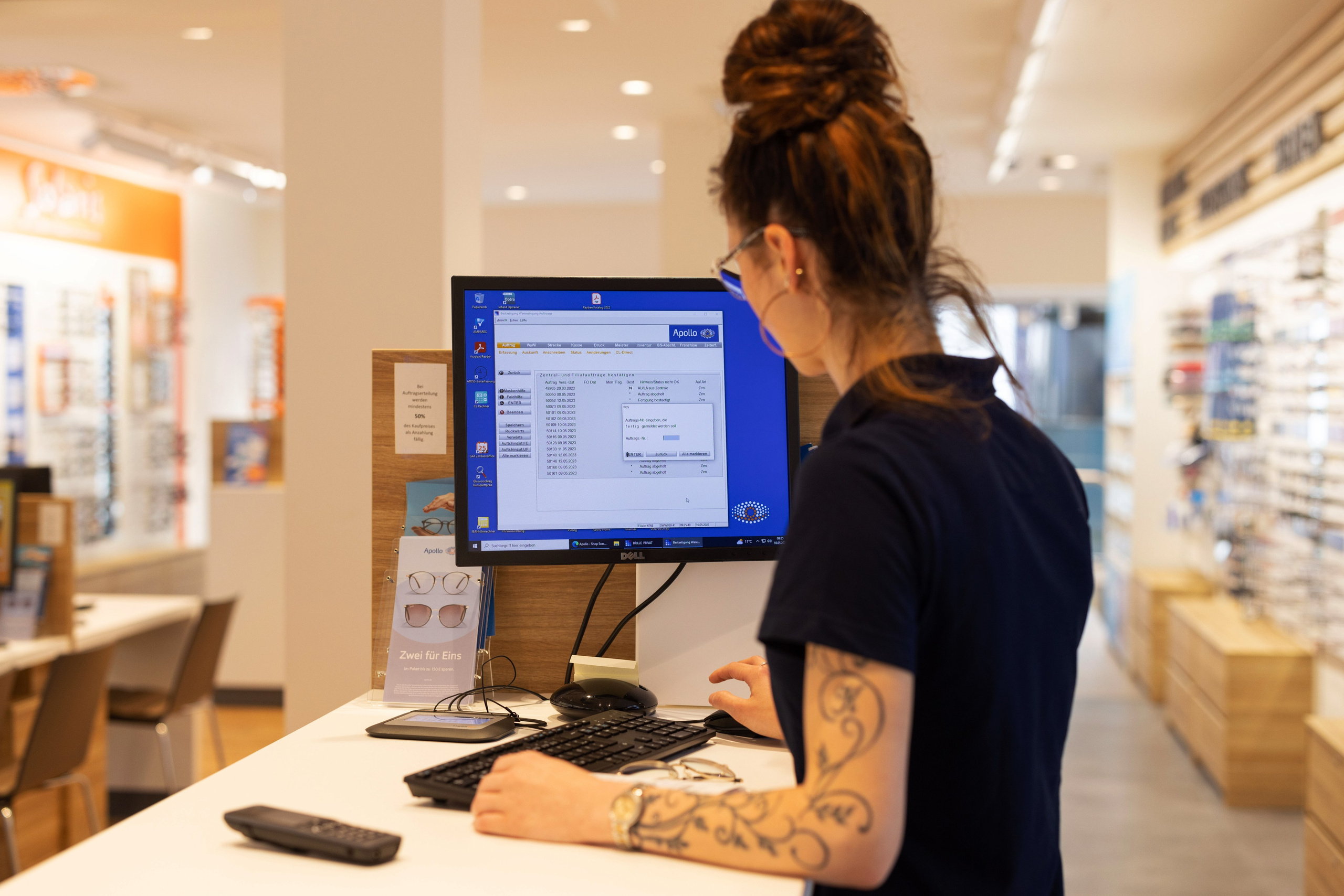 Optiker. Fotografin und Videografin im Raum Osnabrück und Emsland Alla