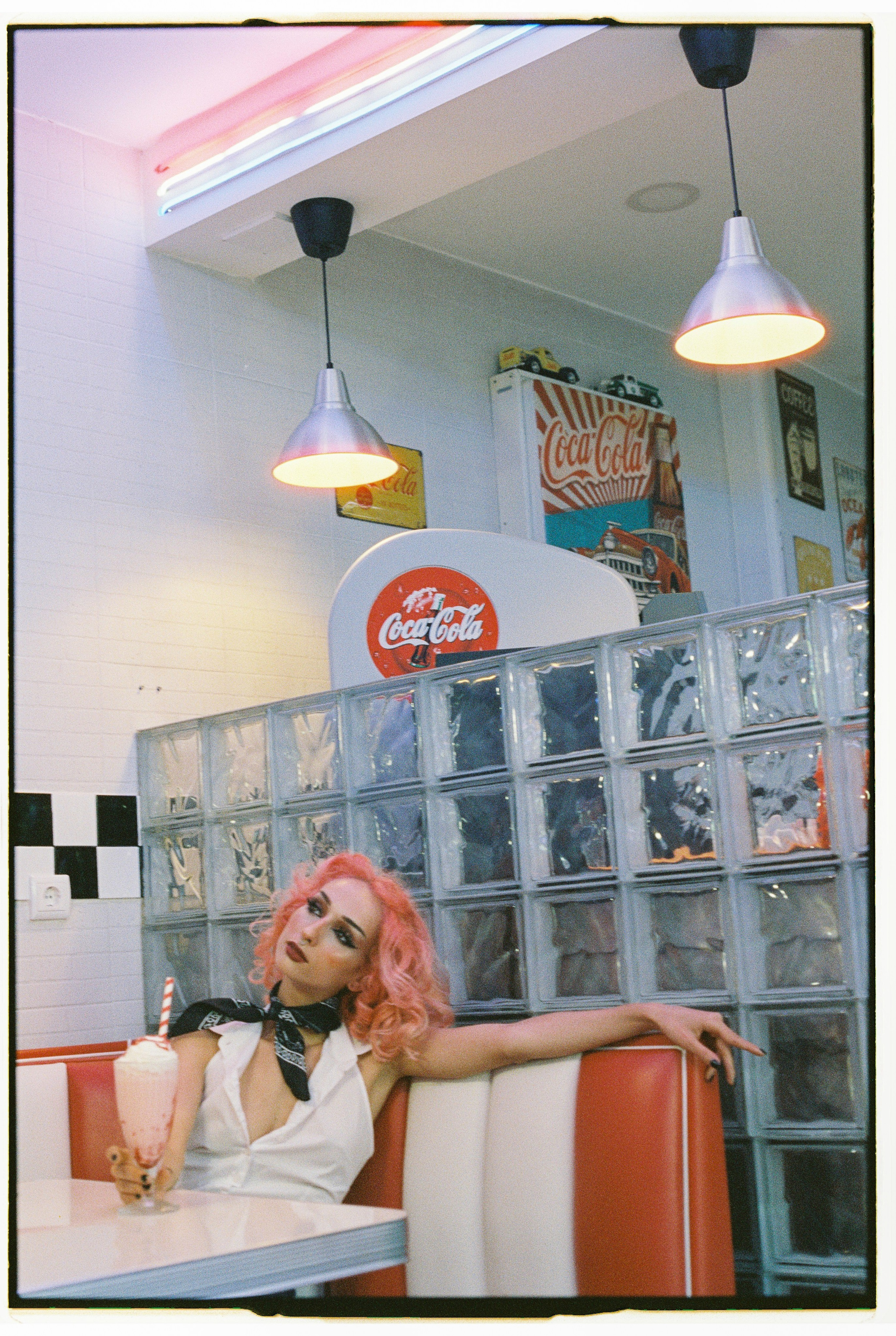 Adriana / CINESTILL 800T. Portrait photographer in Madeira — Marina Shtukina