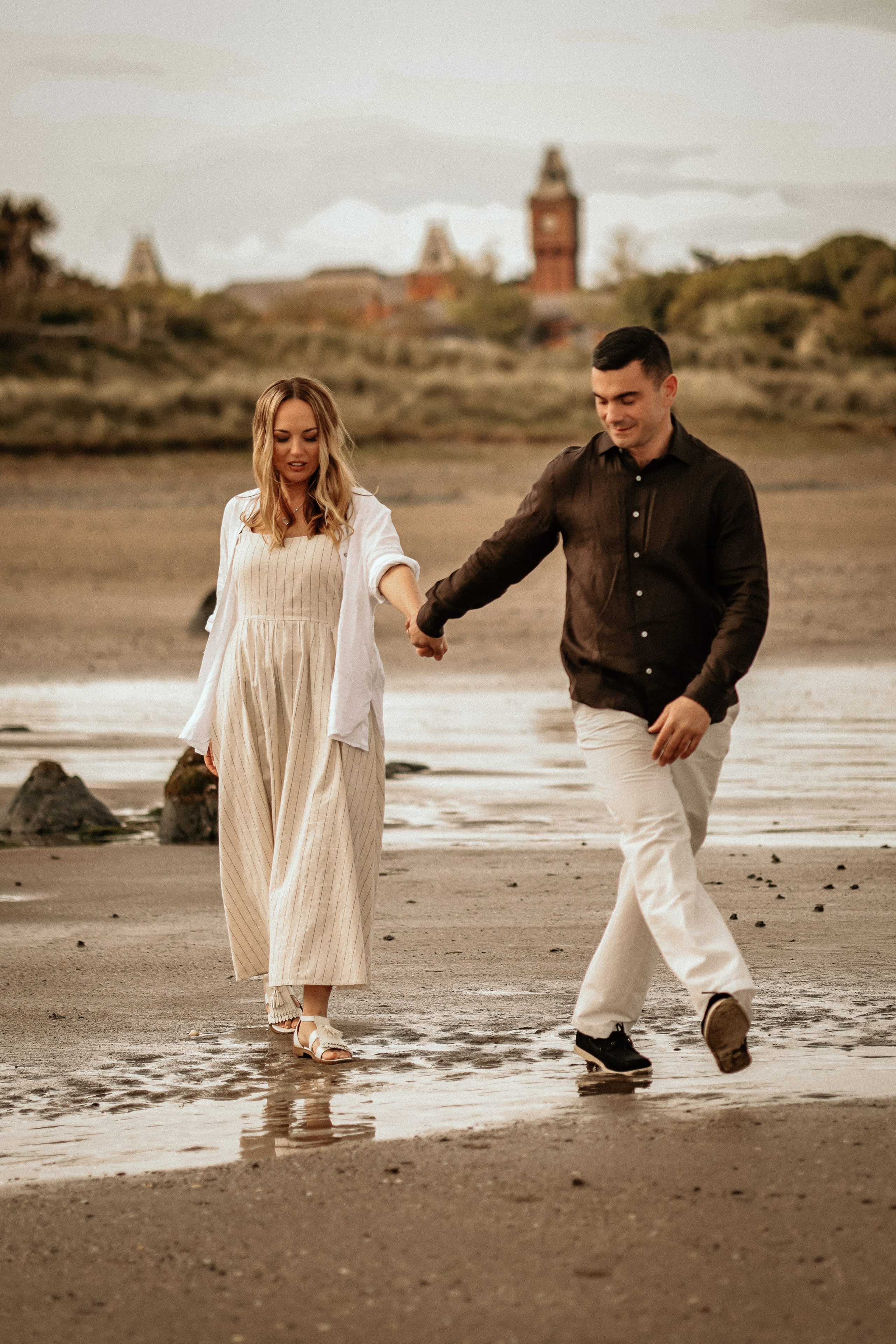 A walk on the beach. Photographer Co Dublin, Balbriggan — Agata Maliseva