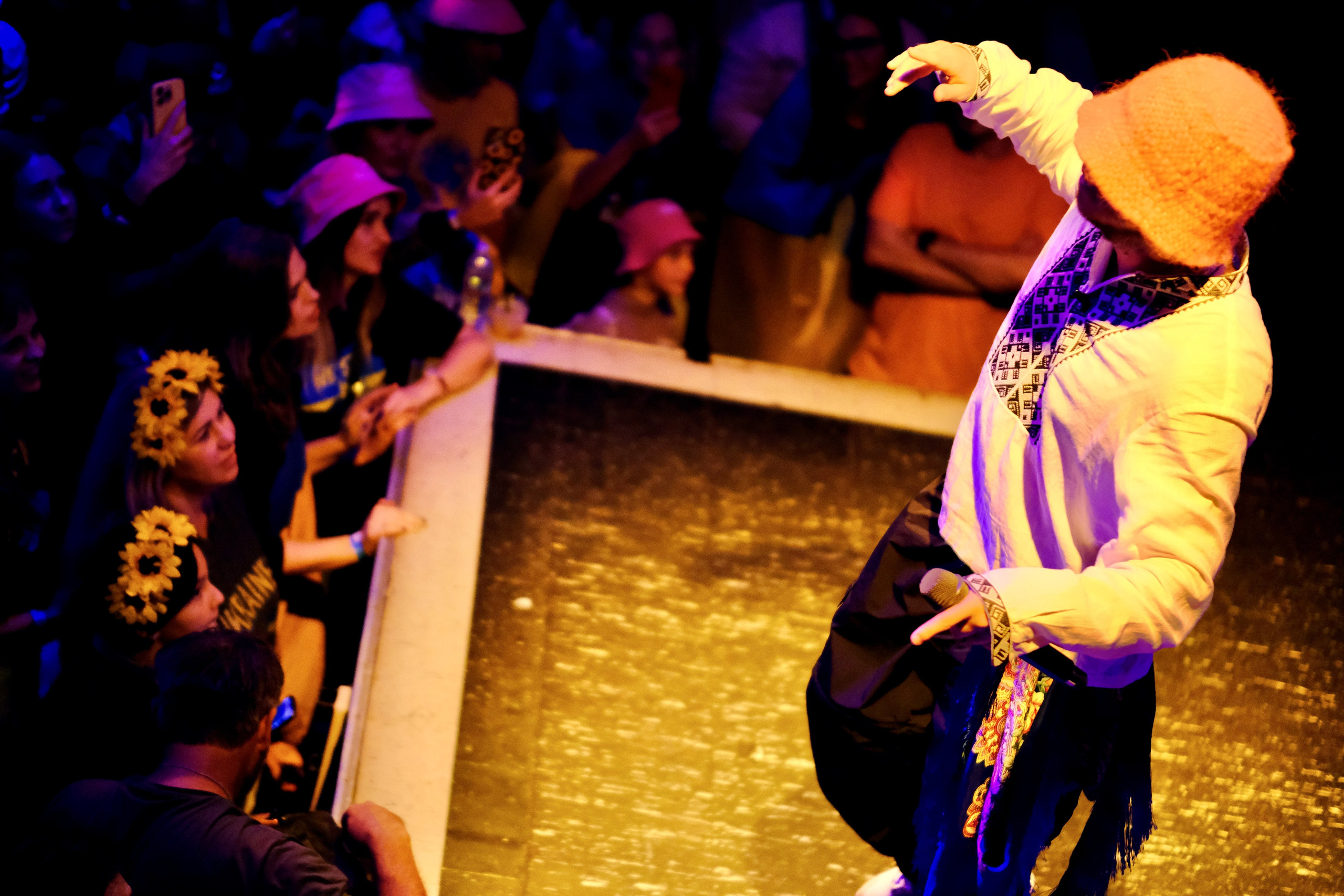 KALUSH ORCHESTRA. Reportage concert portrait photography in the San Francisco Bay Area