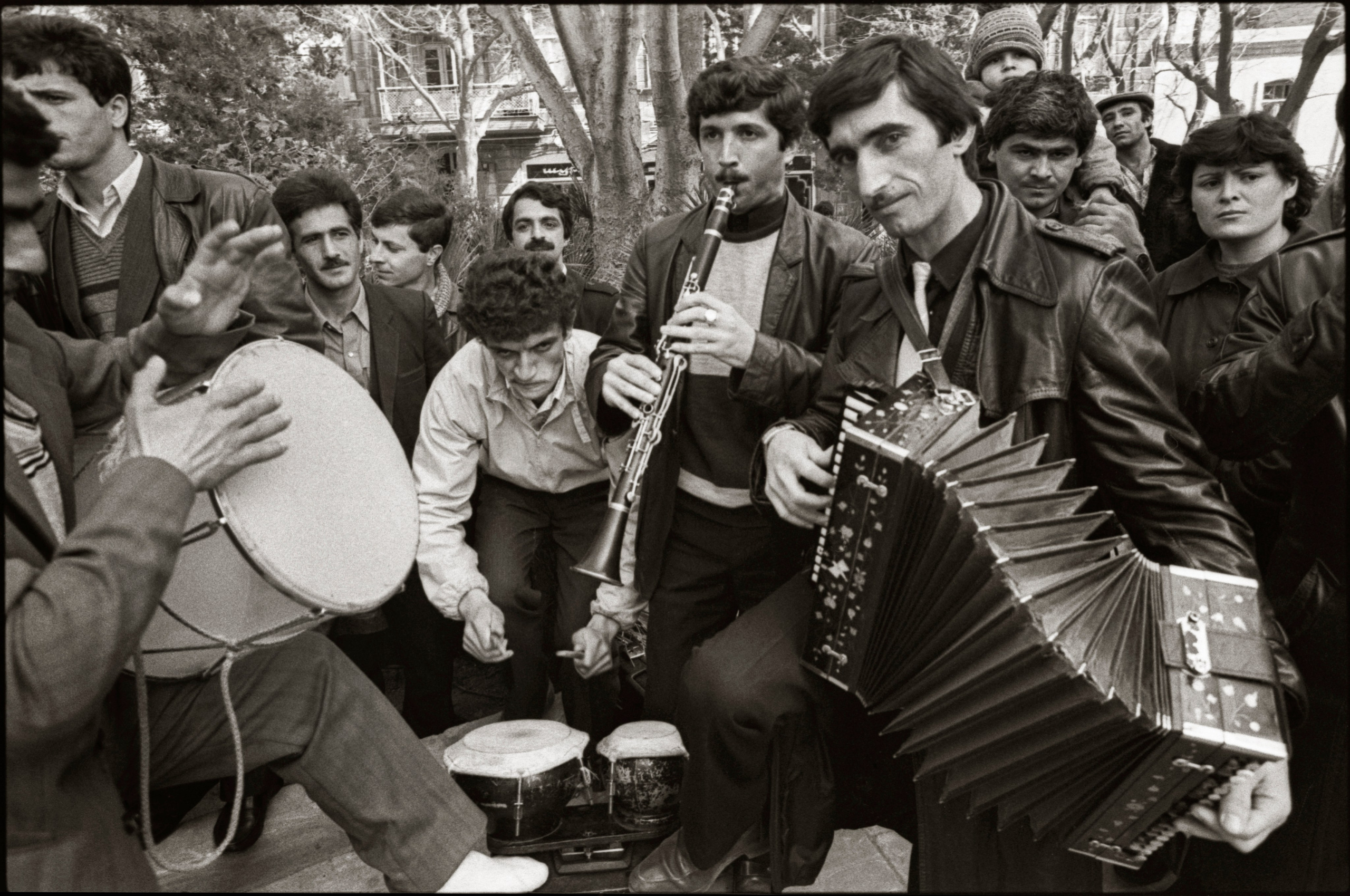 Cool rhythm.  Baku, 1989