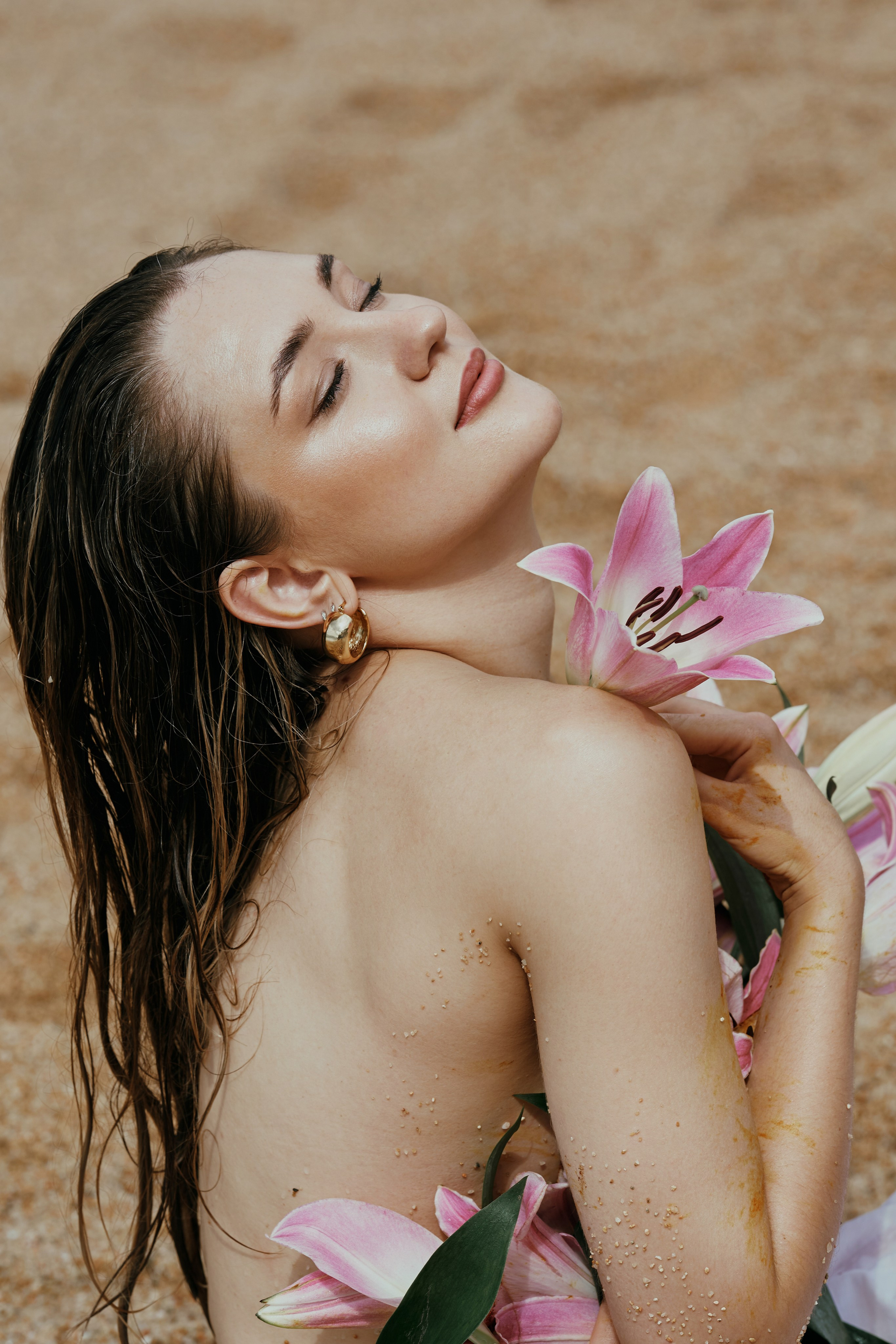 Пляж. Кристина. Фотограф в Барселоне Жанна Захарченко