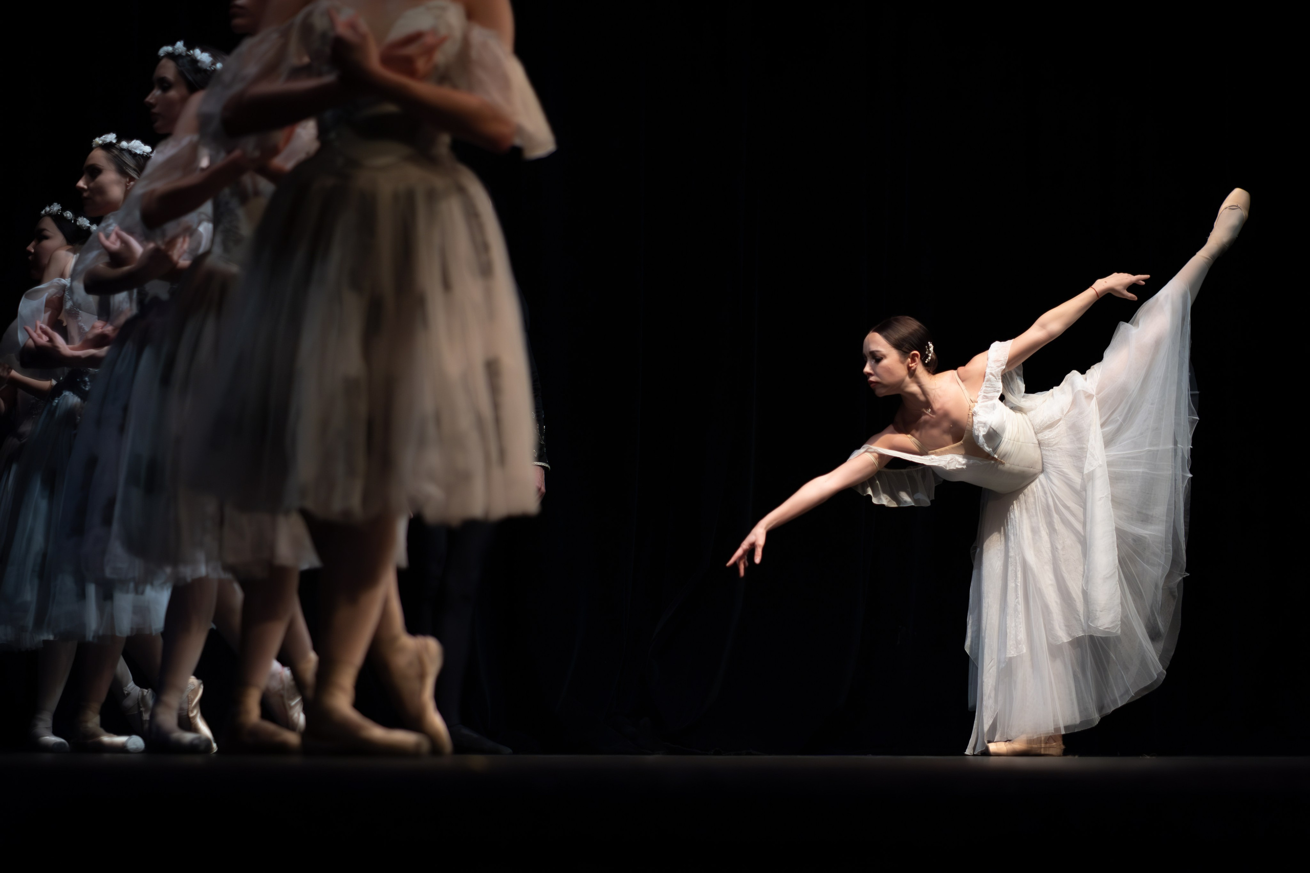 Grand Kyiv Ballet / Giselle. Reportage concert portrait photography in the San Francisco Bay Area