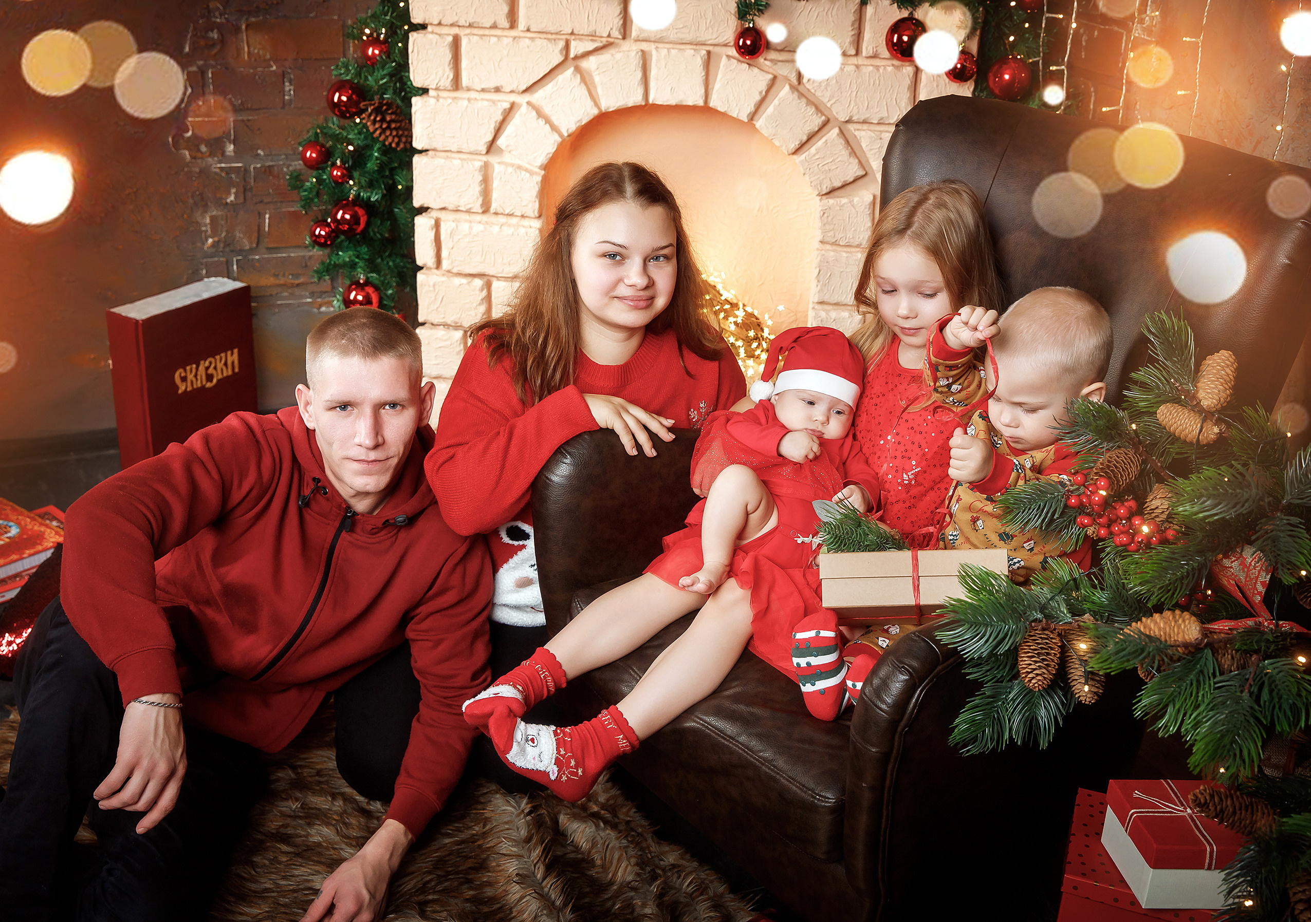 Новогодние фотосессии. Семейный, детский, школьный фотограф в Нарве, Эстония, Зоя Хусаинова