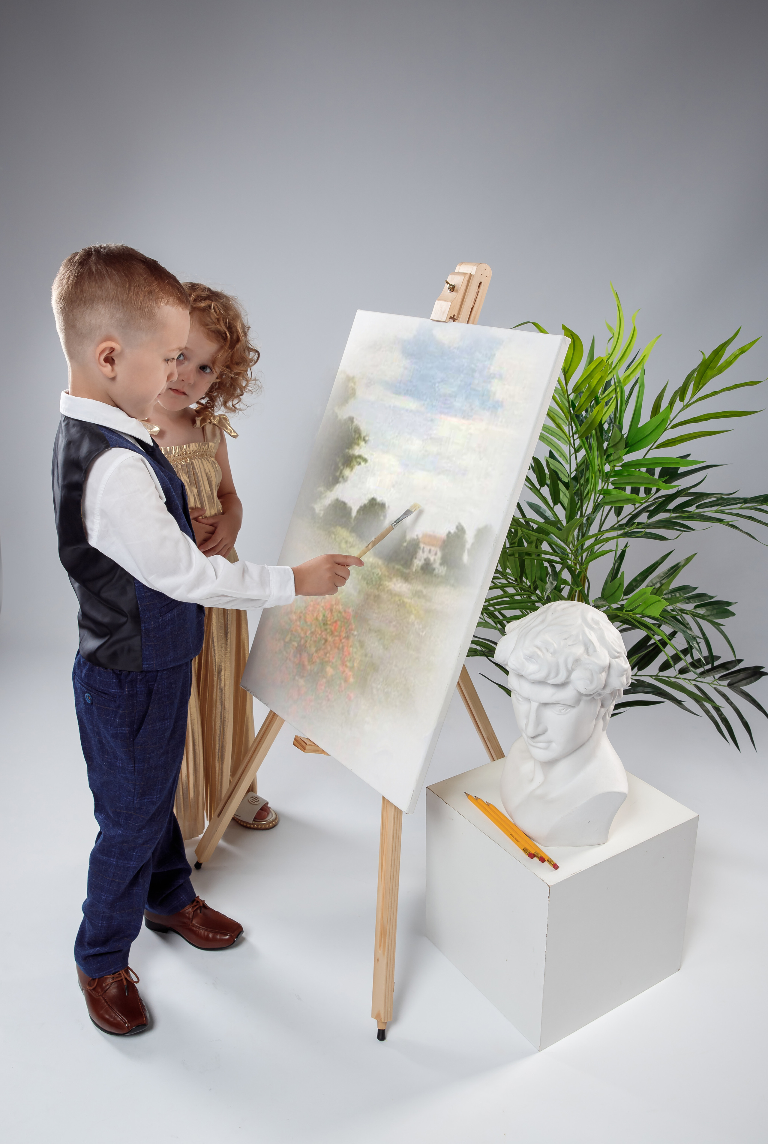 Детская фотография в студии. Семейный, детский, школьный фотограф в Нарве, Эстония, Зоя Хусаинова