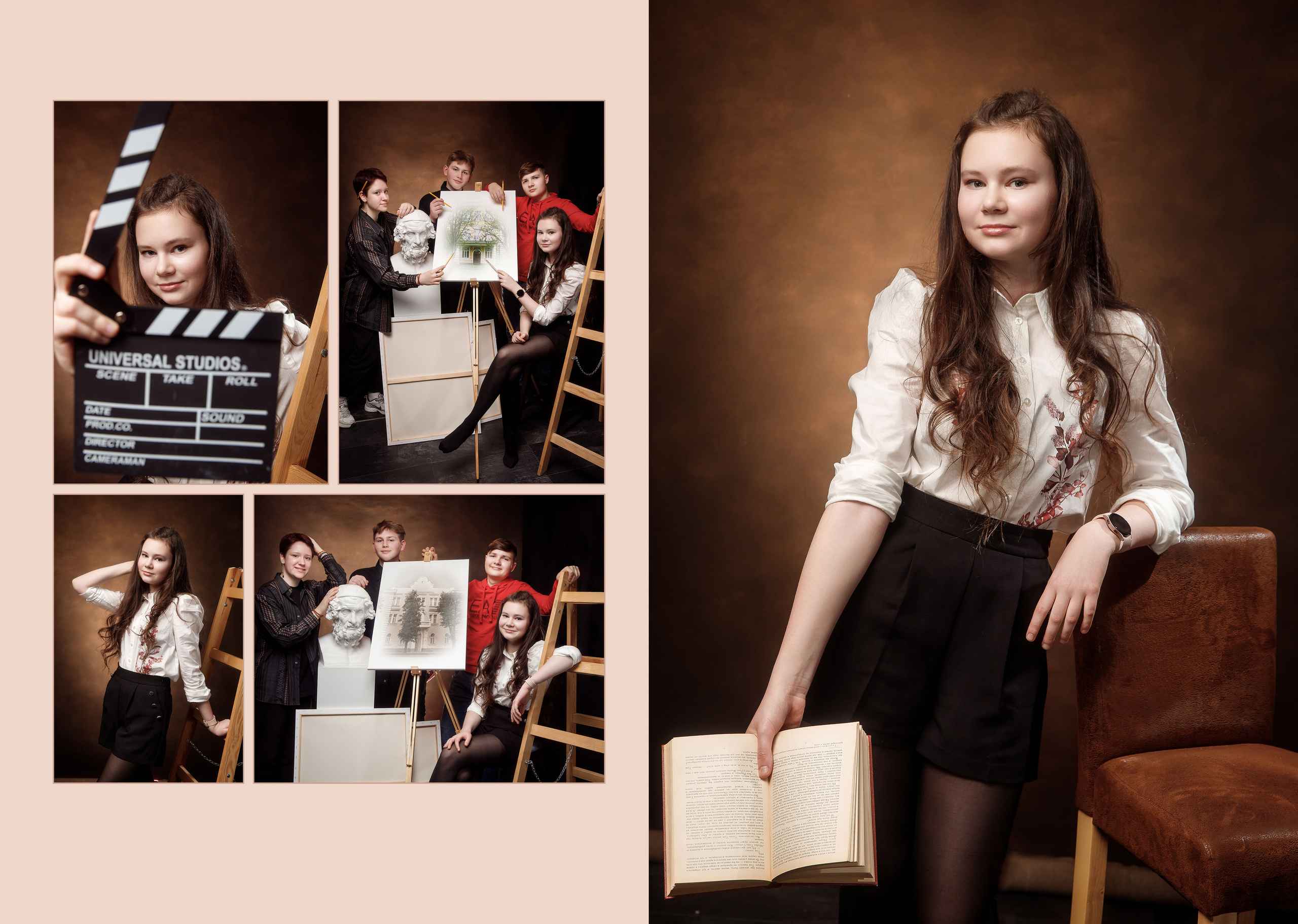 Выпускники школ. Family, children, school photographer in Narva, Zoja Hussainova