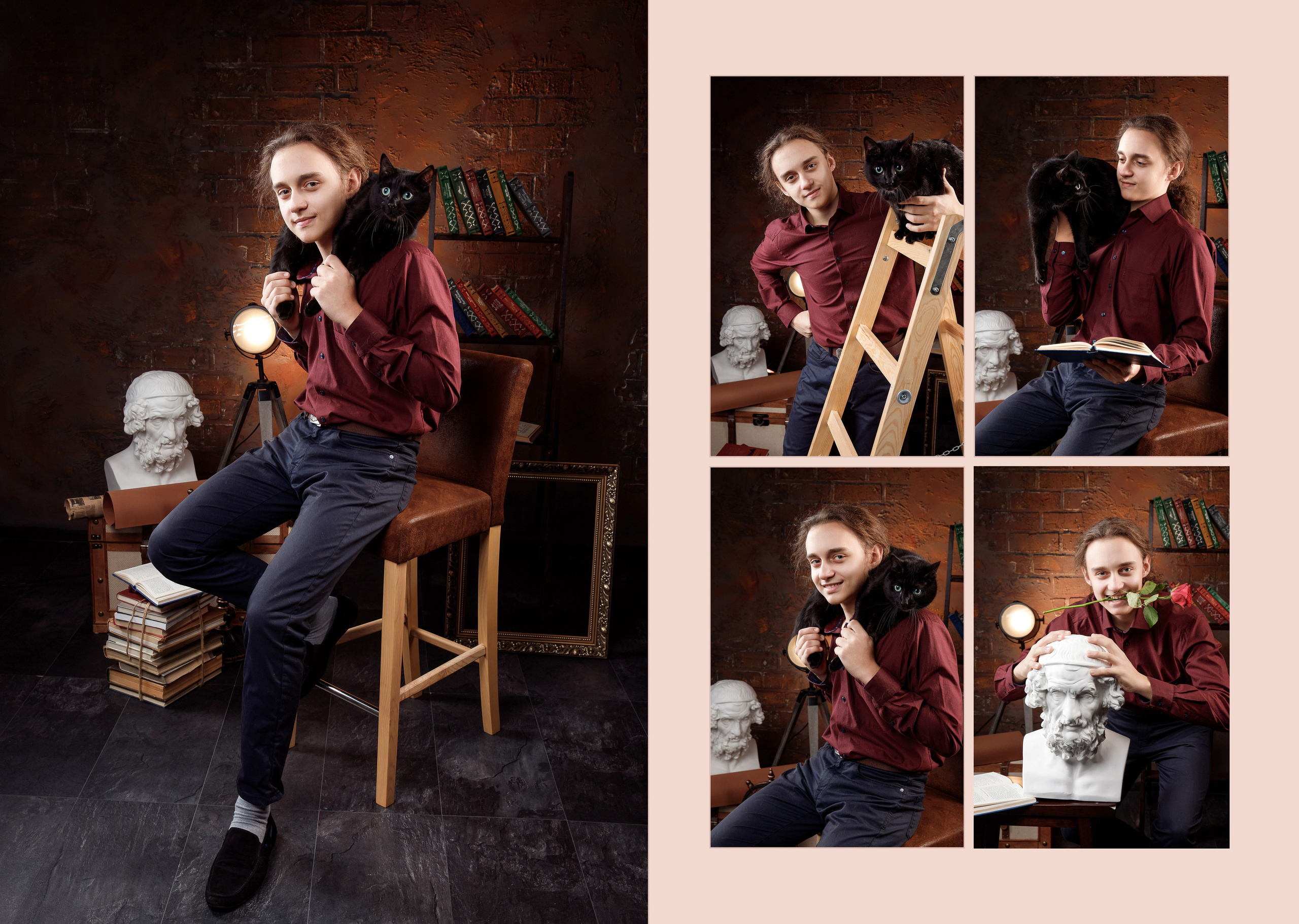 Выпускники школ. Family, children, school photographer in Narva, Zoja Hussainova