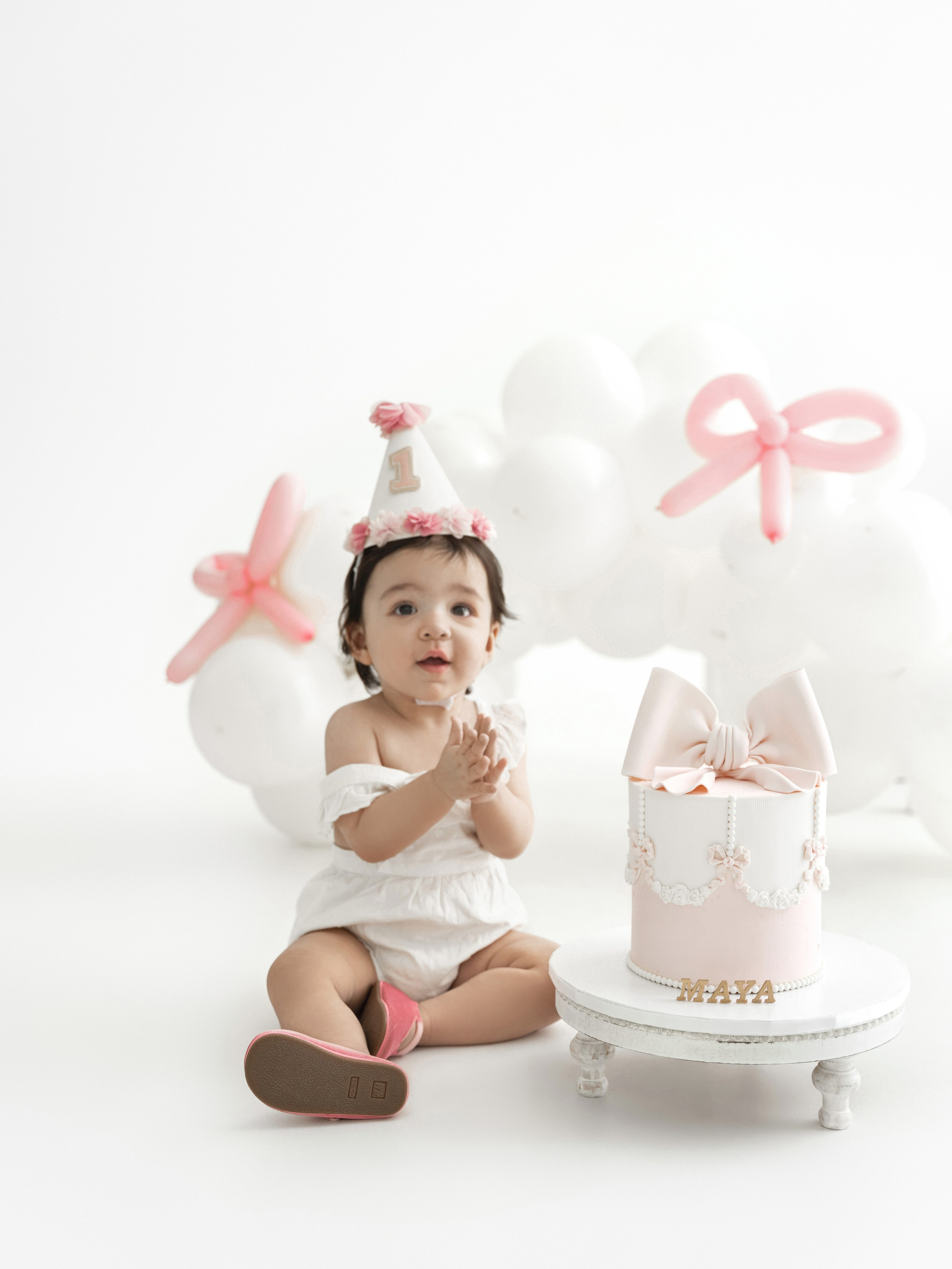 First birthday photoshoot Eva