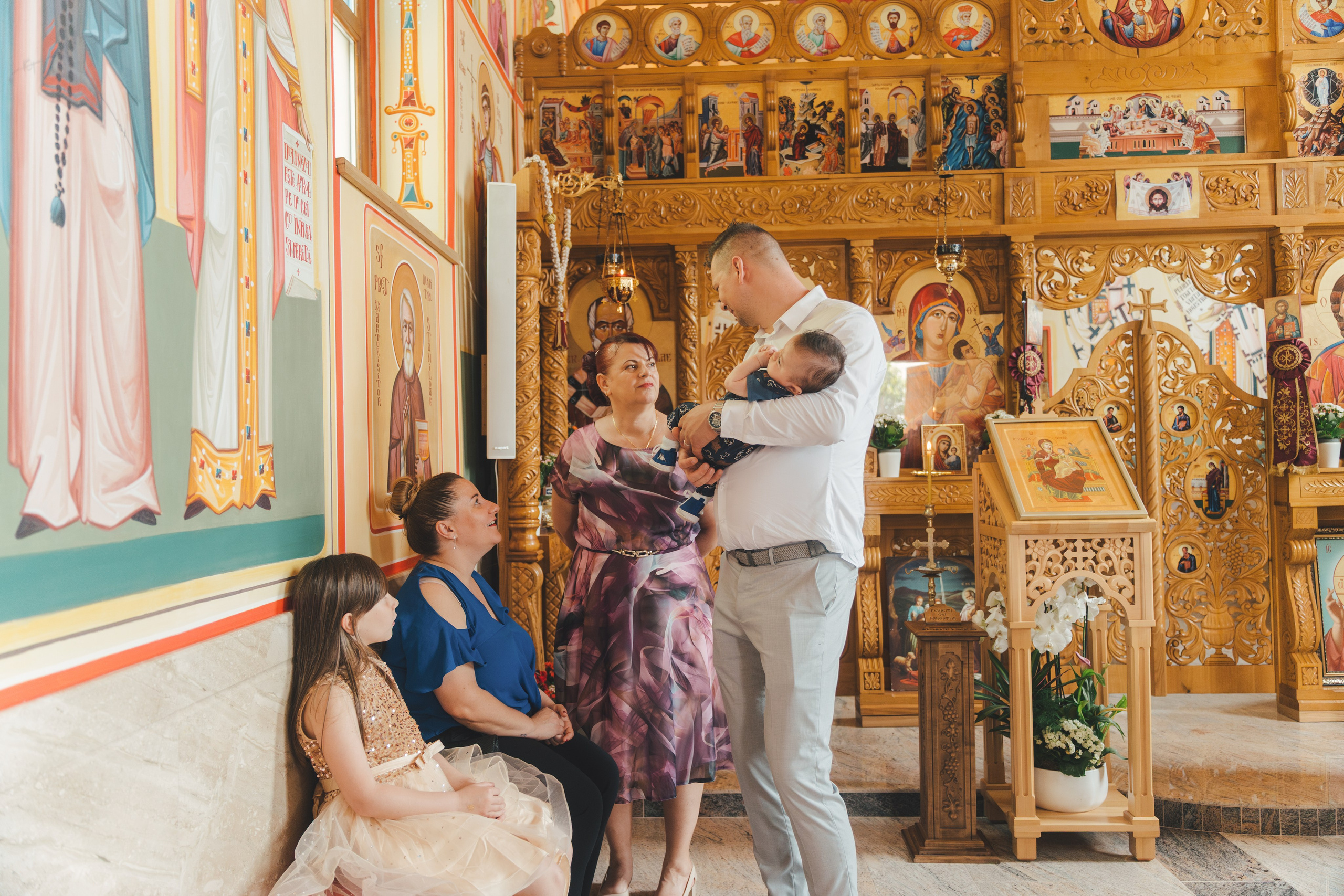 Théo Andrei`s Christening