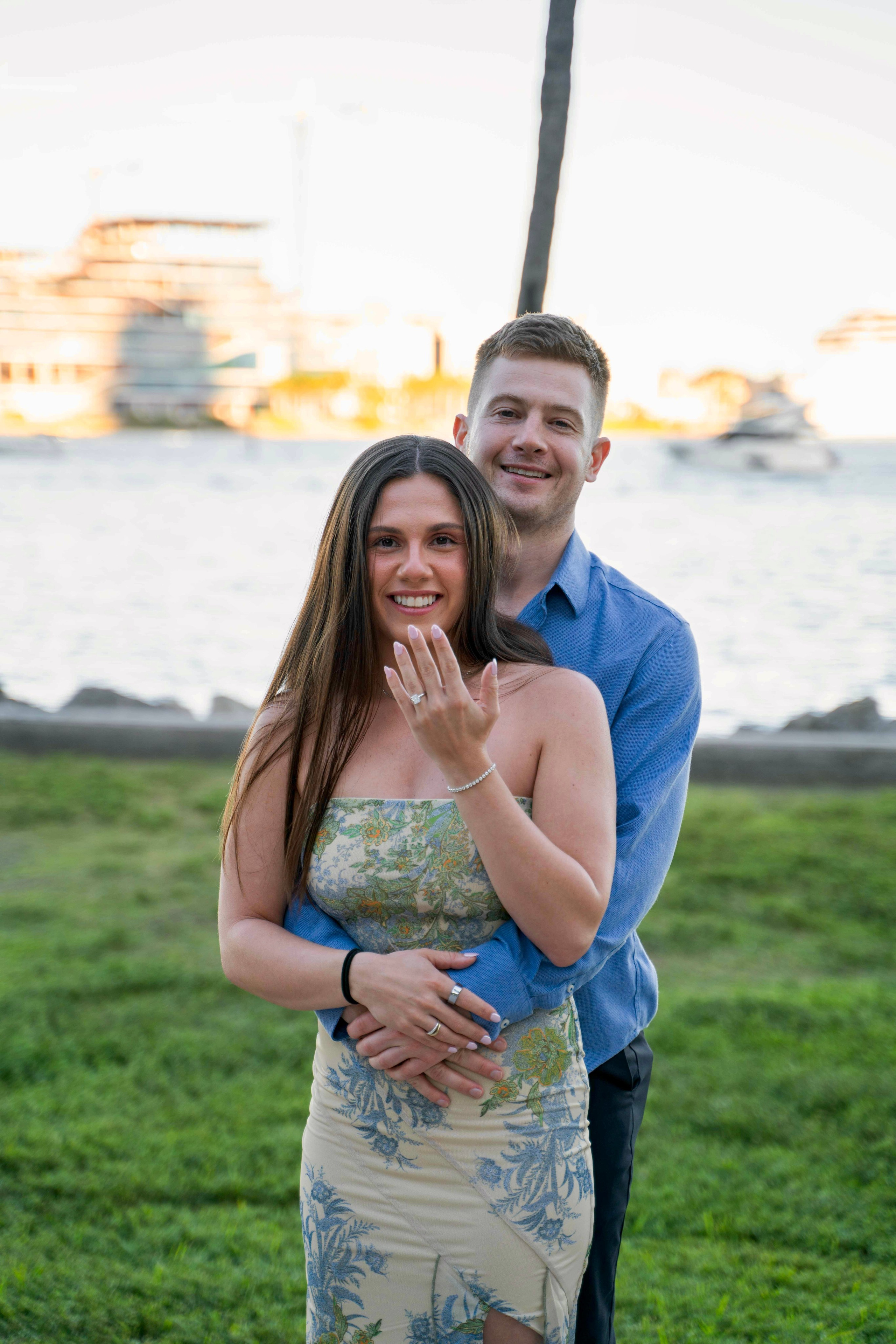 Nate and Laura | Miami Bayfront Park. Stefanovich Photography | Miami, FL