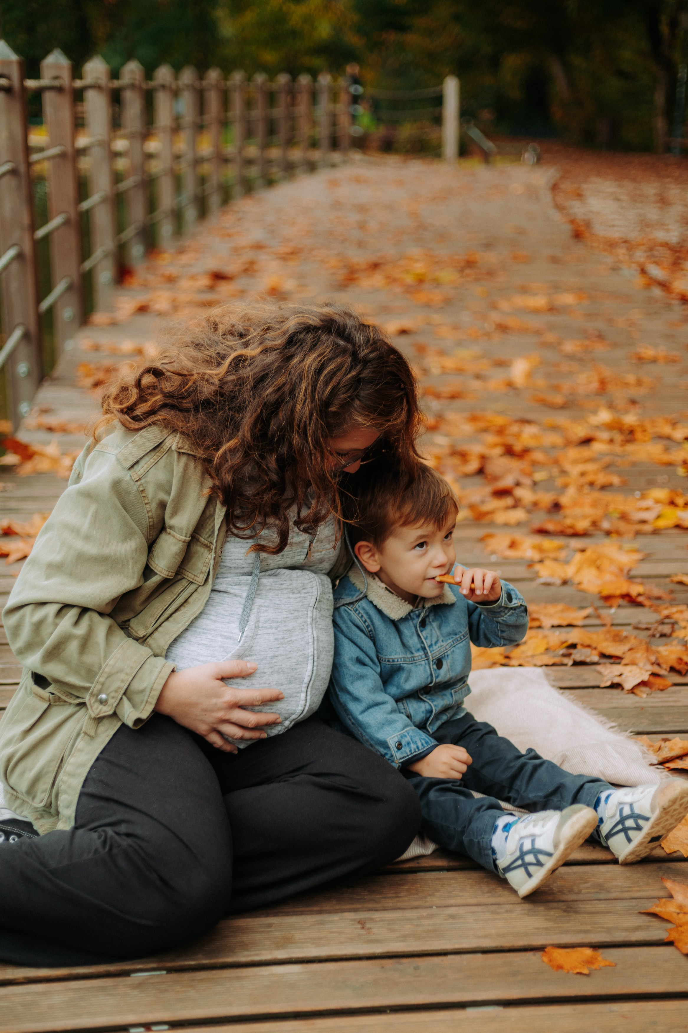 Walking in Maksimir. Elena Gorobets. Photographer in Zagreb