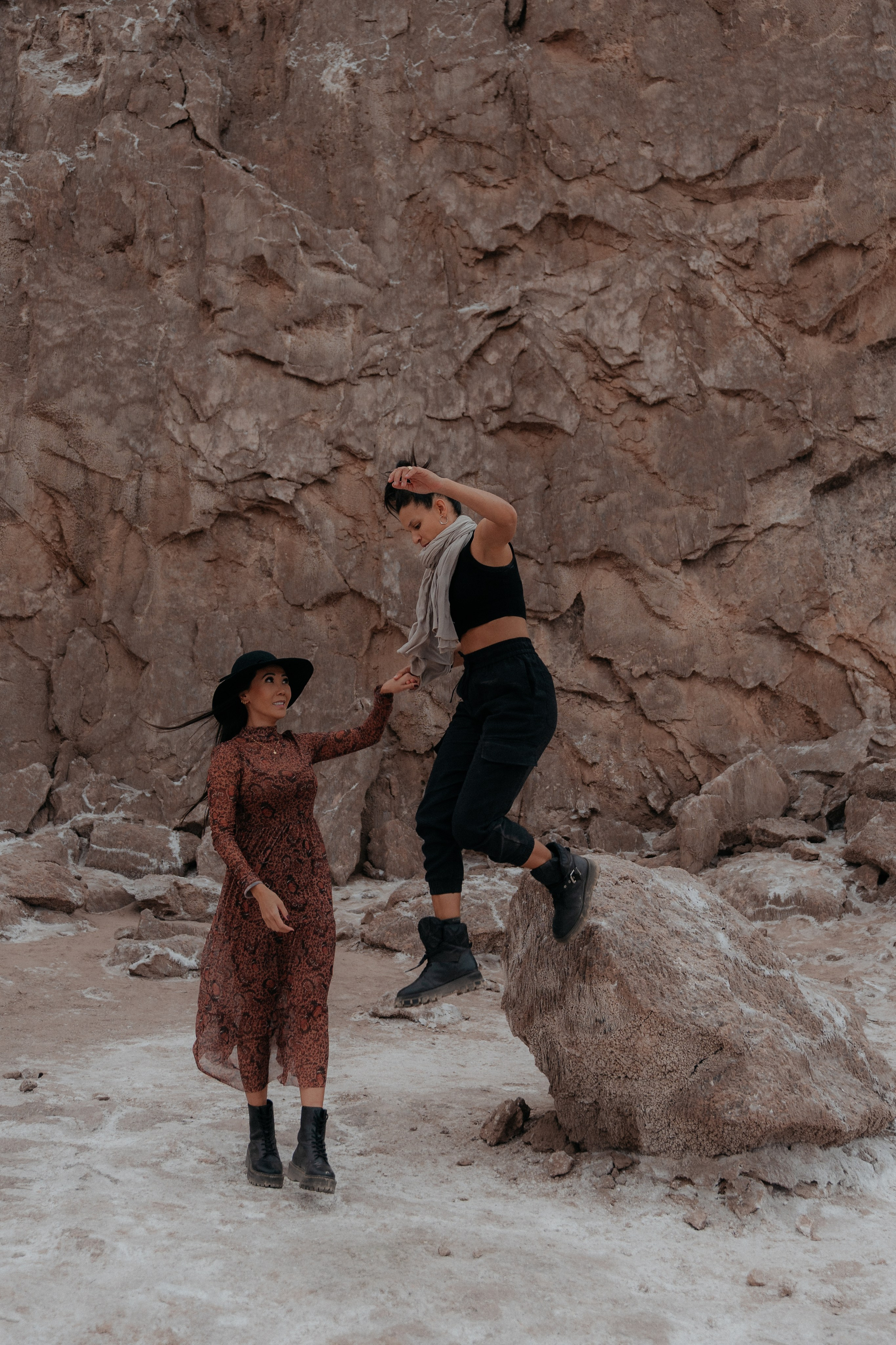 Fotógrafo no Atacama