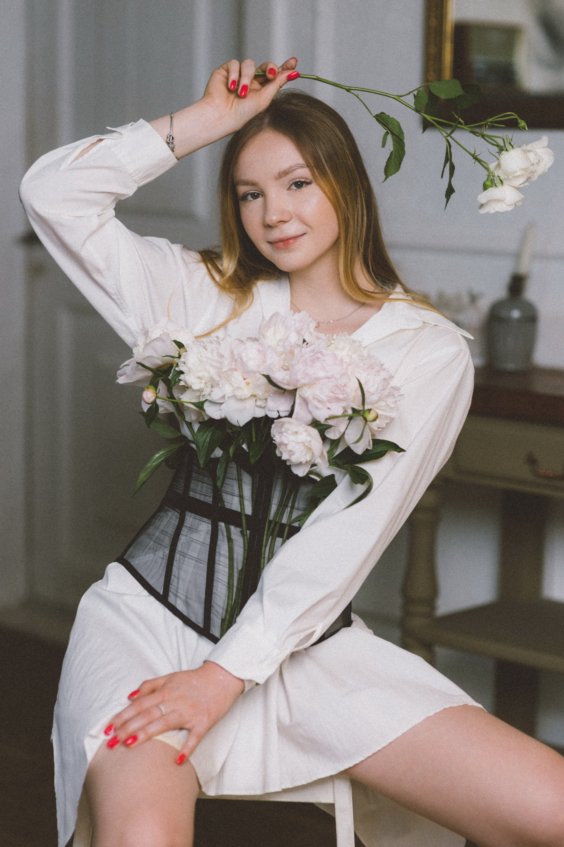 Алеся-фотосессия для художника. Фотограф Анна Кучерявая | Свадьбы и мероприятия в Дубае