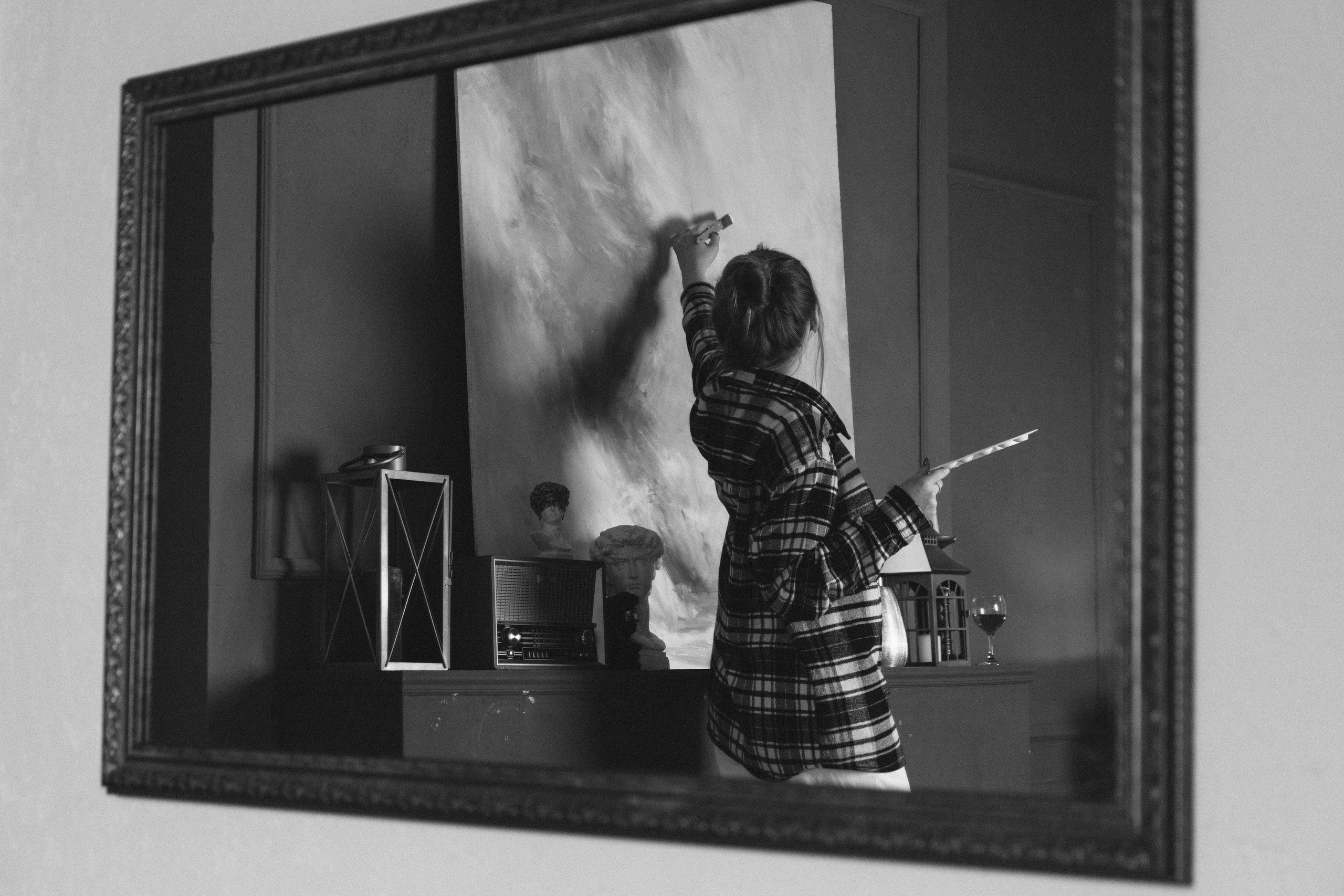 Алеся-фотосессия для художника. Фотограф Анна Кучерявая | Свадьбы и мероприятия в Дубае