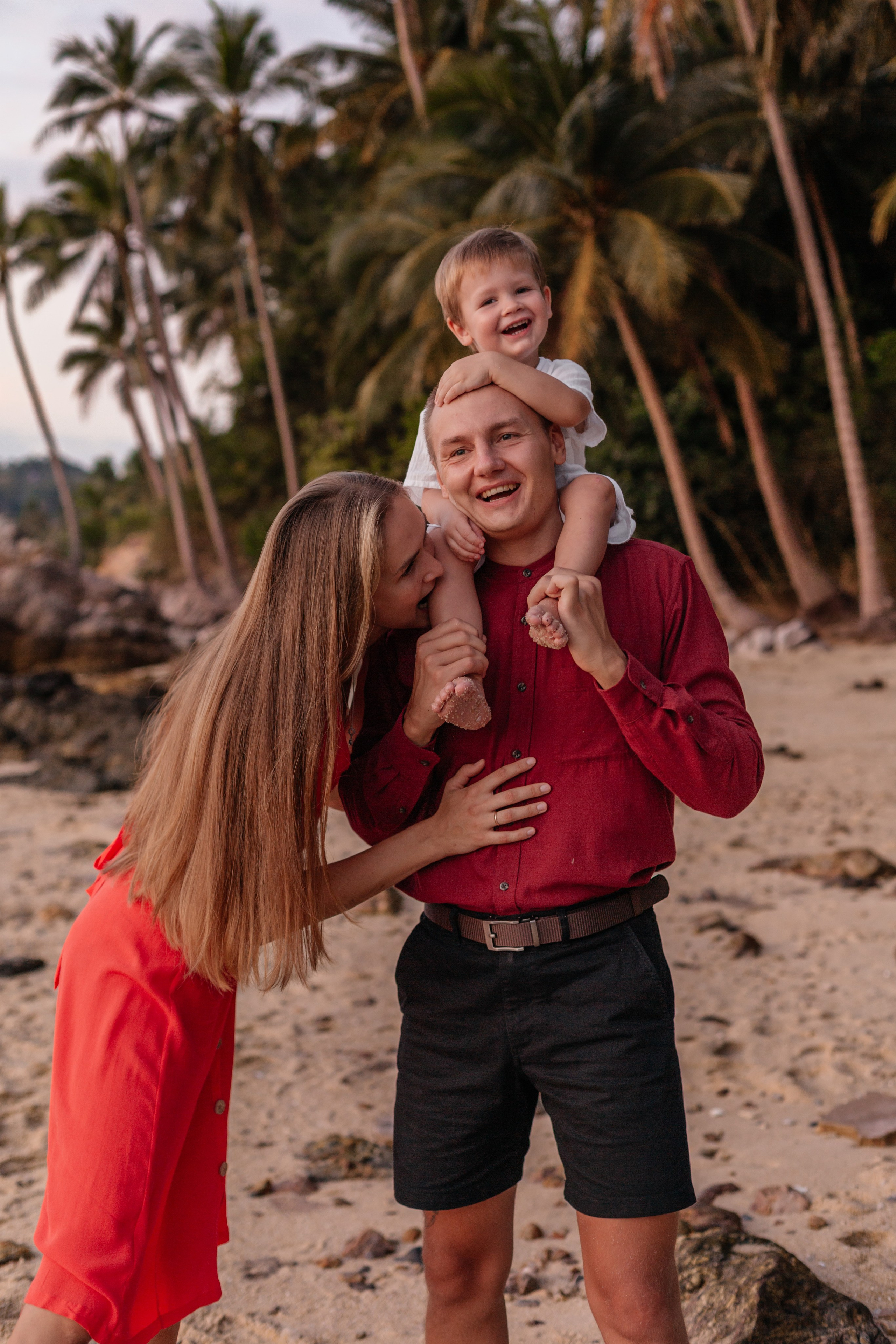 Family -Taling Ngam beach 01.03.2025. Фотограф на Самуи — Фотосессия на Самуи — Фотограф Ксения Шумейко
