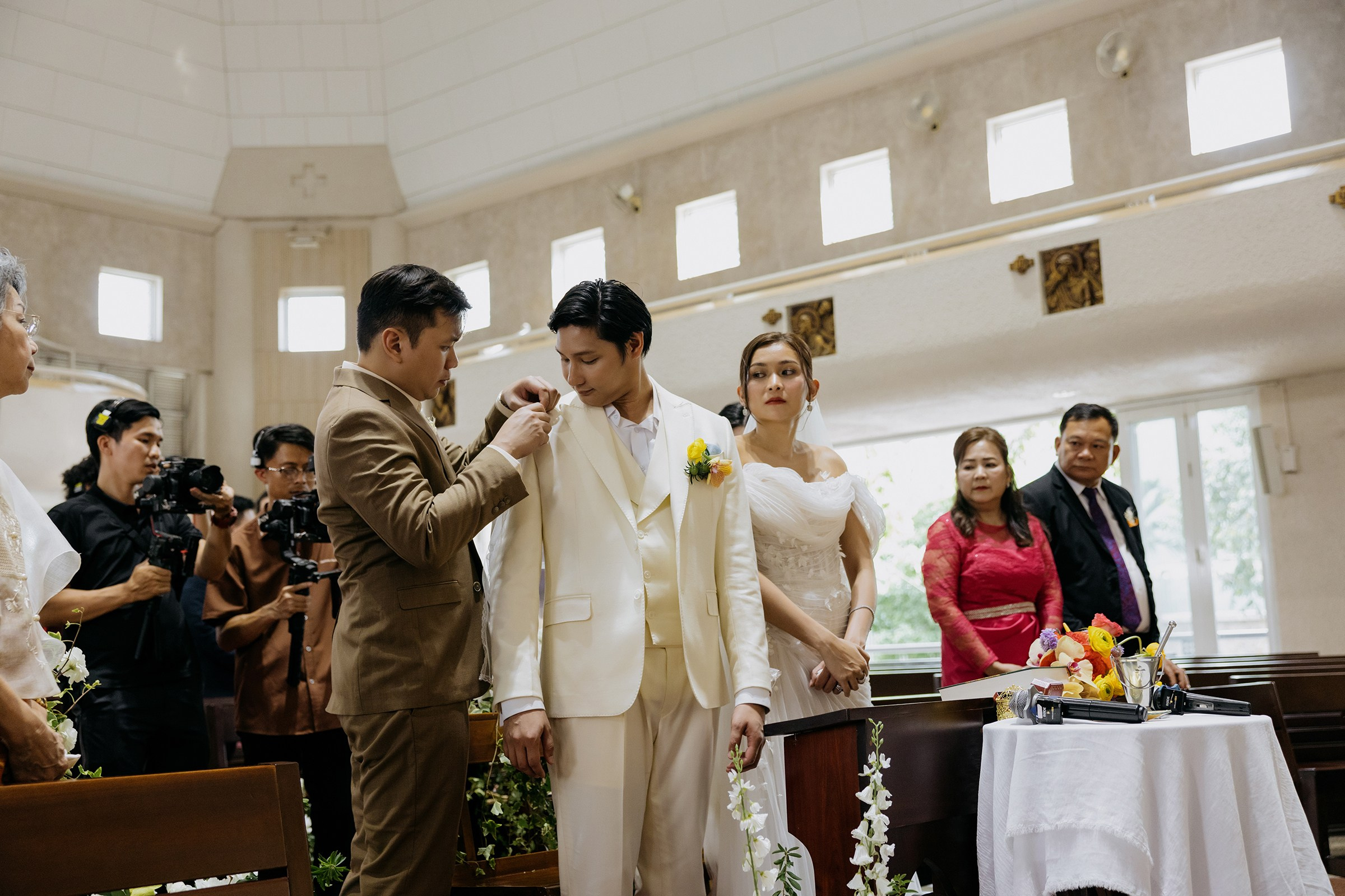 Church Wedding / Nica & Xavier. Nhiếp ảnh gia đám cưới hàng đầu tại Thành Phố Hồ Chí Minh