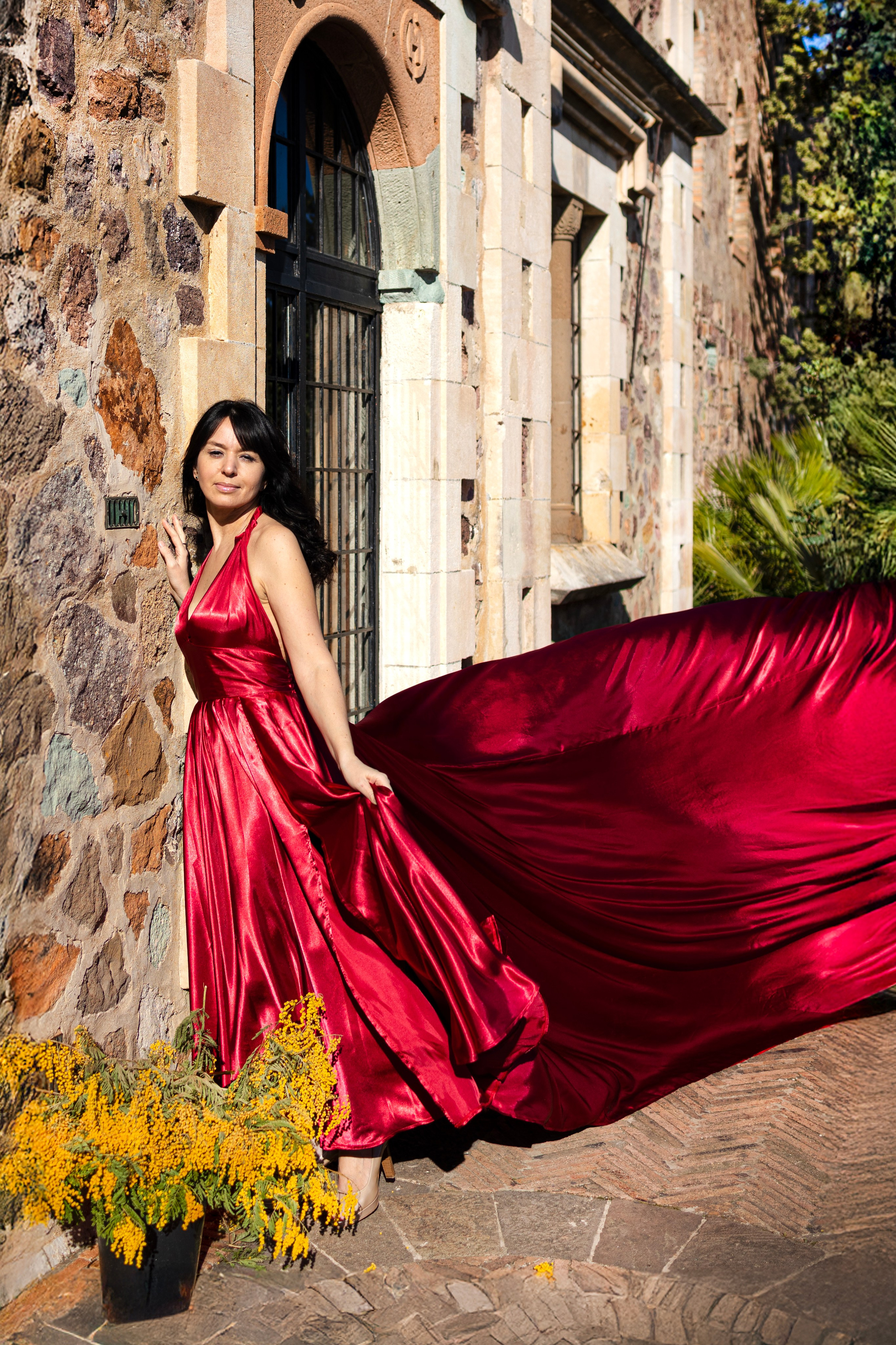 Long dresses shooting. Photographer in Munich