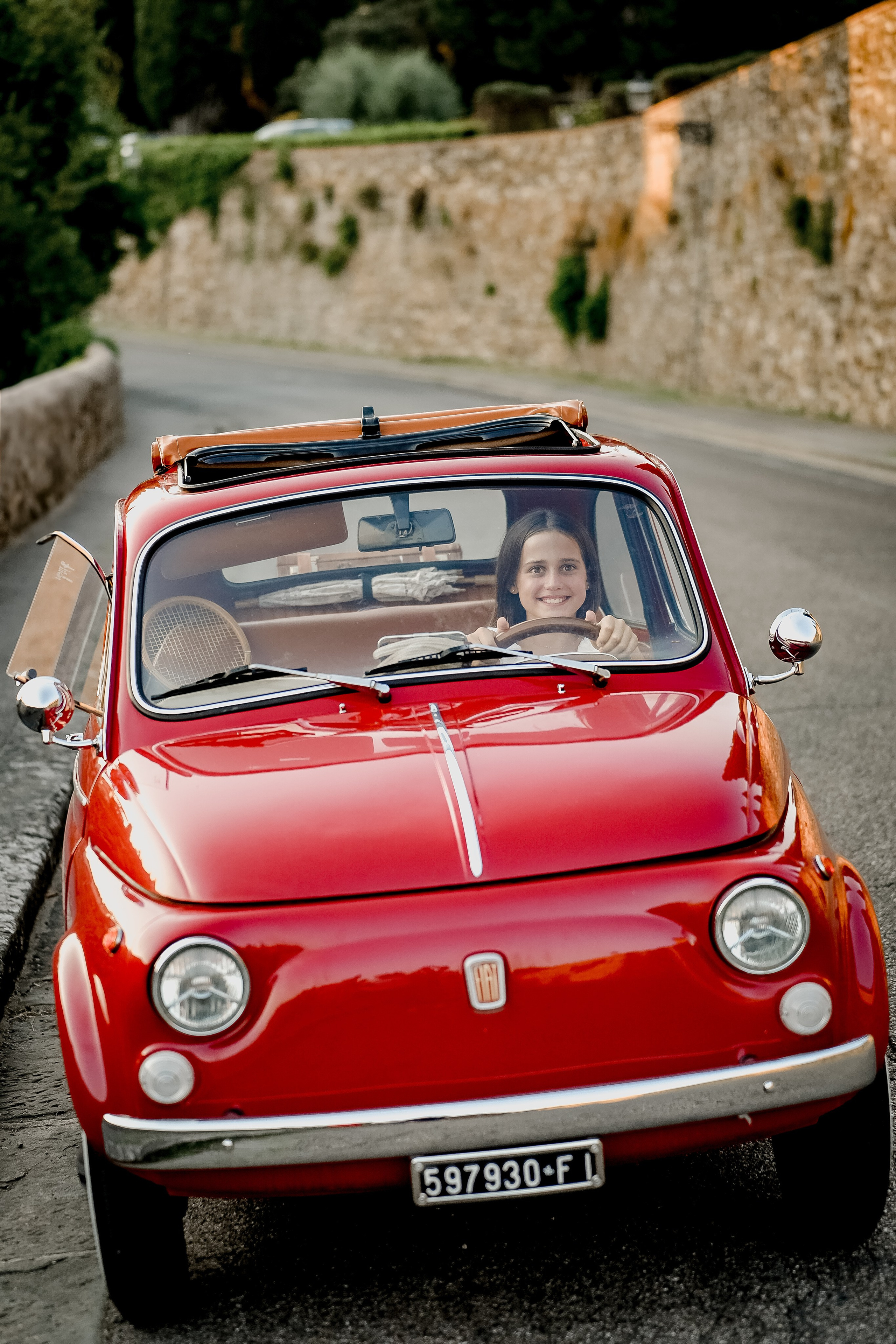 Fiat 500. Stefano Passerini Editorial Wedding Photographer in Italy