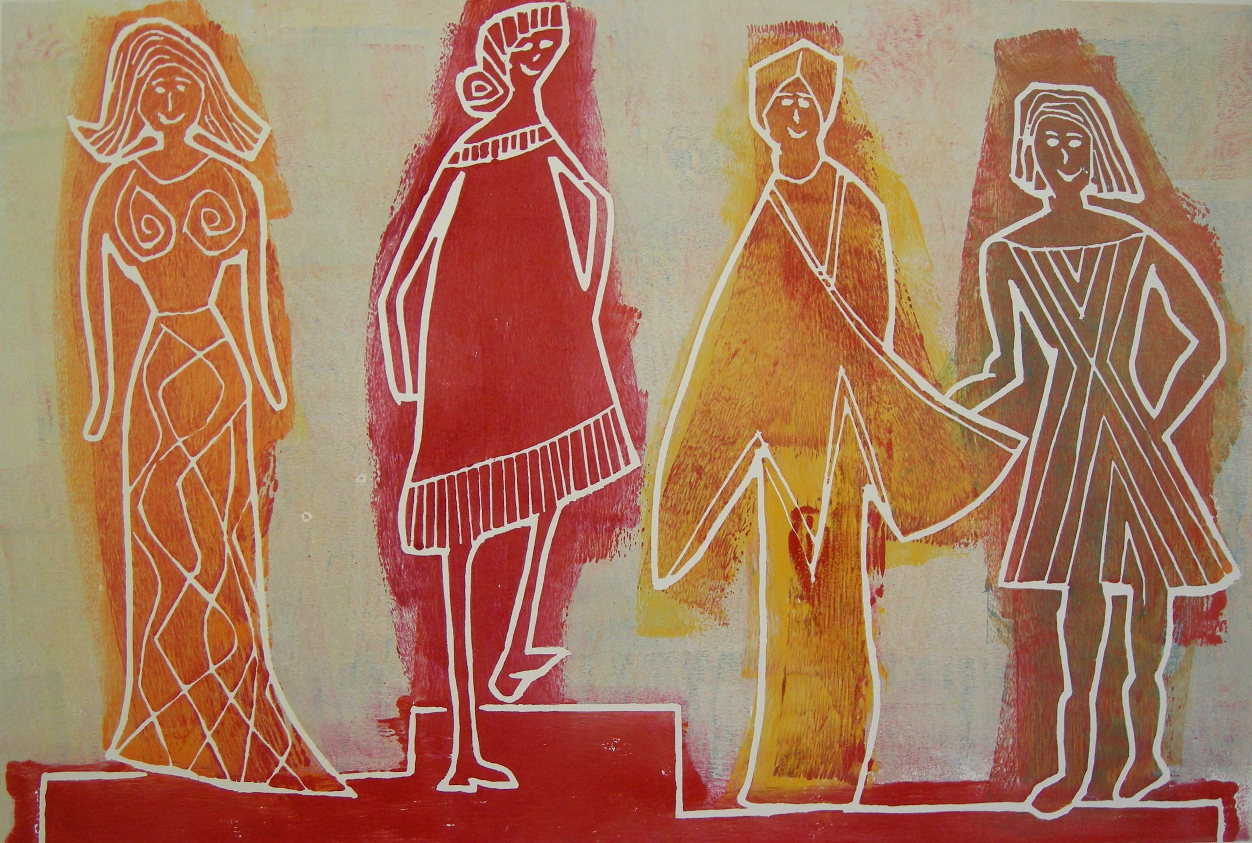 Die Siegerinnen 2, 2020 - 40x60 auf Papier 60x80