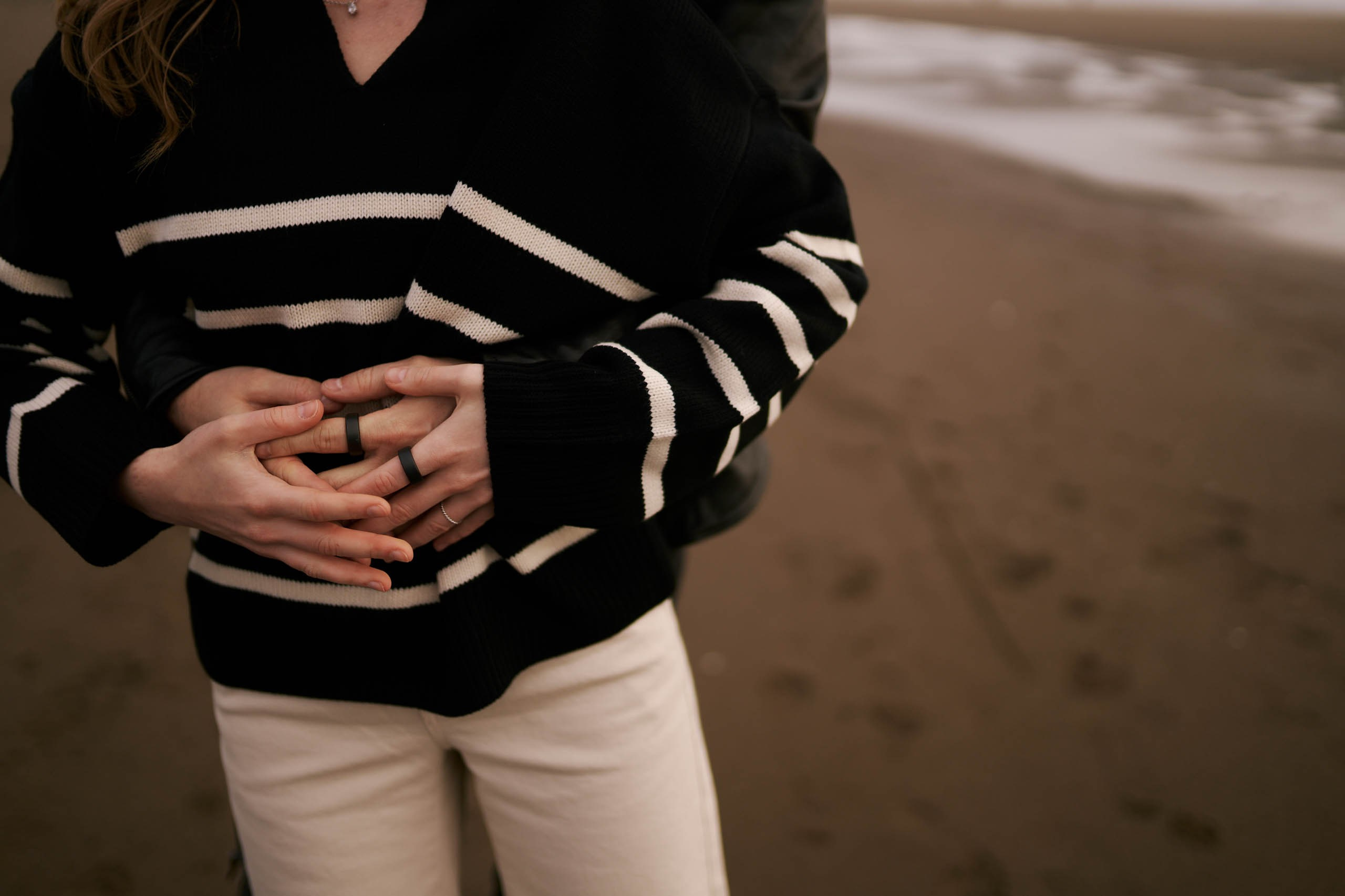 Ocean Beach Couple Photoshoot in San Francisco — Candid Lifestyle Sunset Session by Bay Area Life Studio. Bay Area Life | Event, Wedding & Commercial Photography Agency