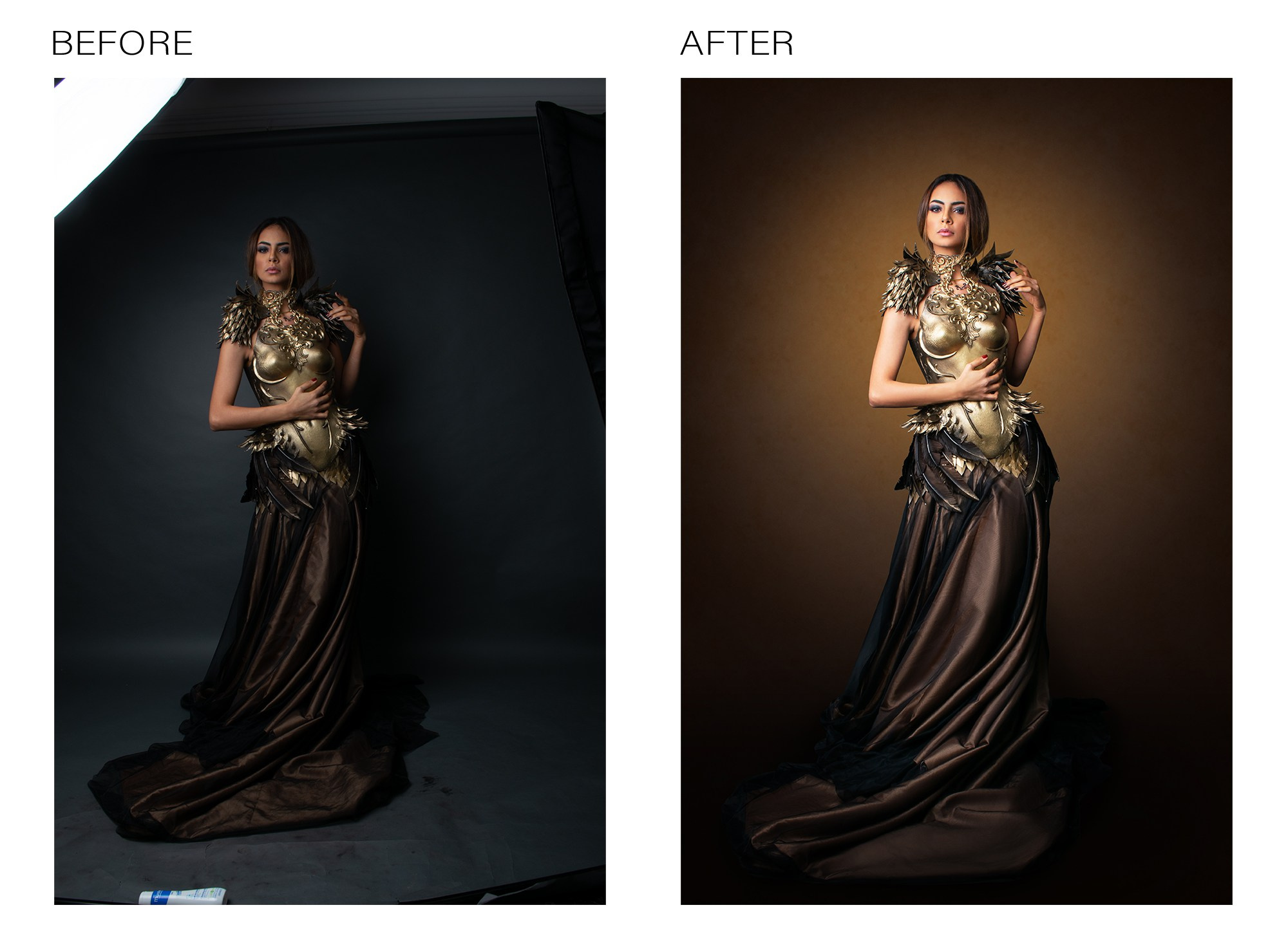 Фэнтези портрет ретуширован профессиональным международным ретушером, волшебные эффекты и художественная обработка. Креативная сказочная фэнтези ретушь фотографий, услуги worldwide