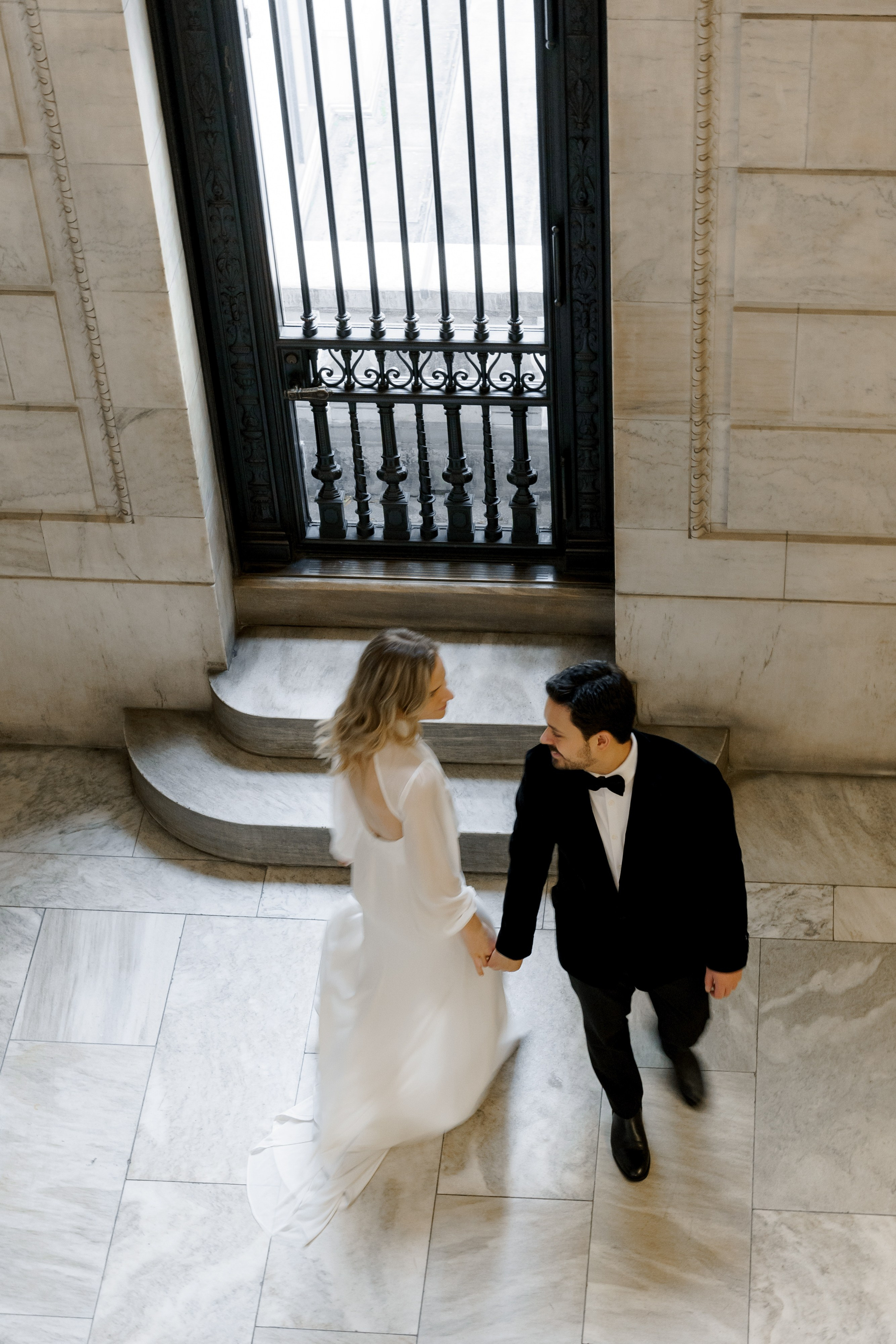 Caroline and Brendan’s Museum MET and Library Engagement Shoot. Wedding photographer and videographer New York | New Jersey