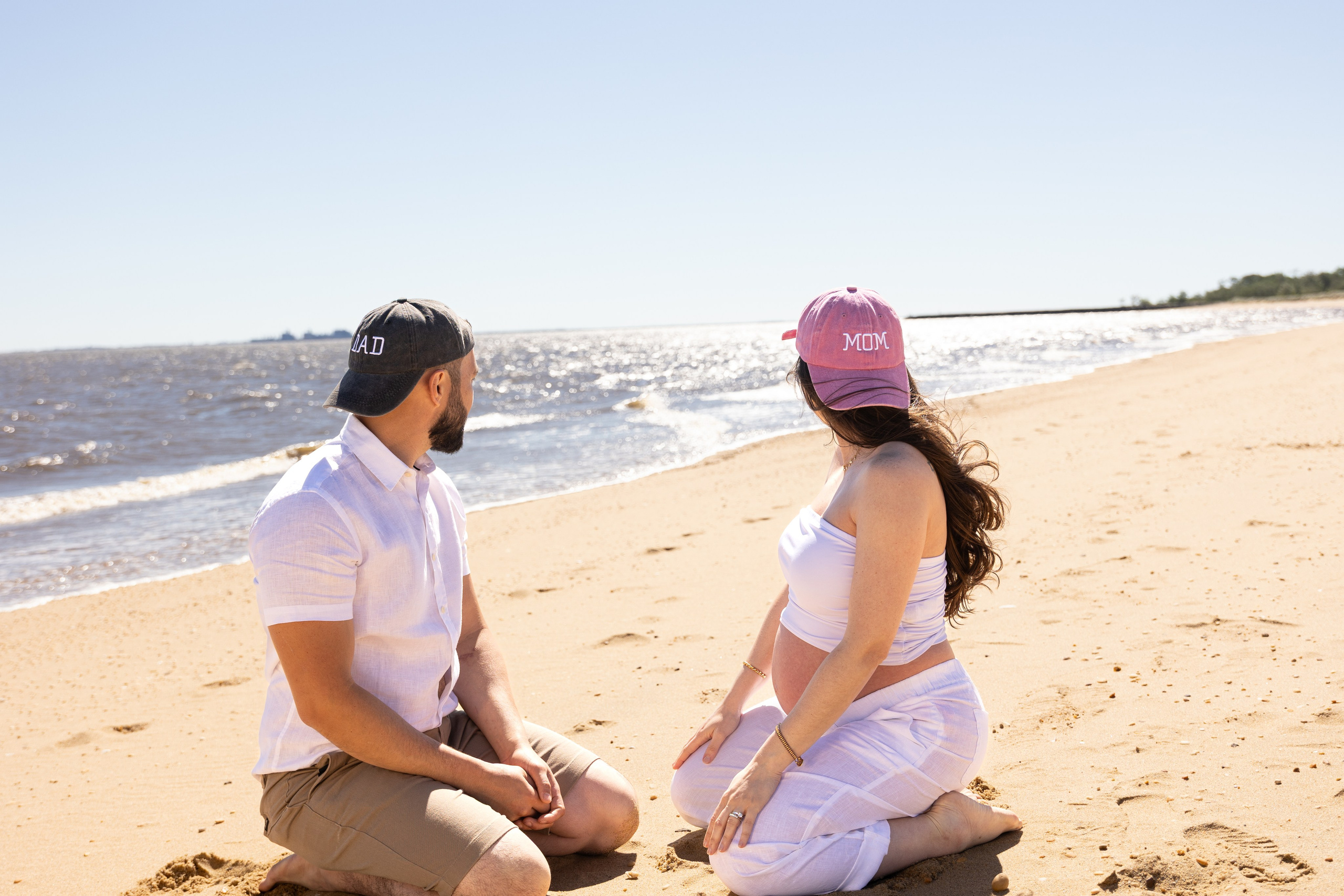 Beachside Maternity at Ideal Beach, NJ. Family, lifestyle, and commercial photography in New York and New Jersey