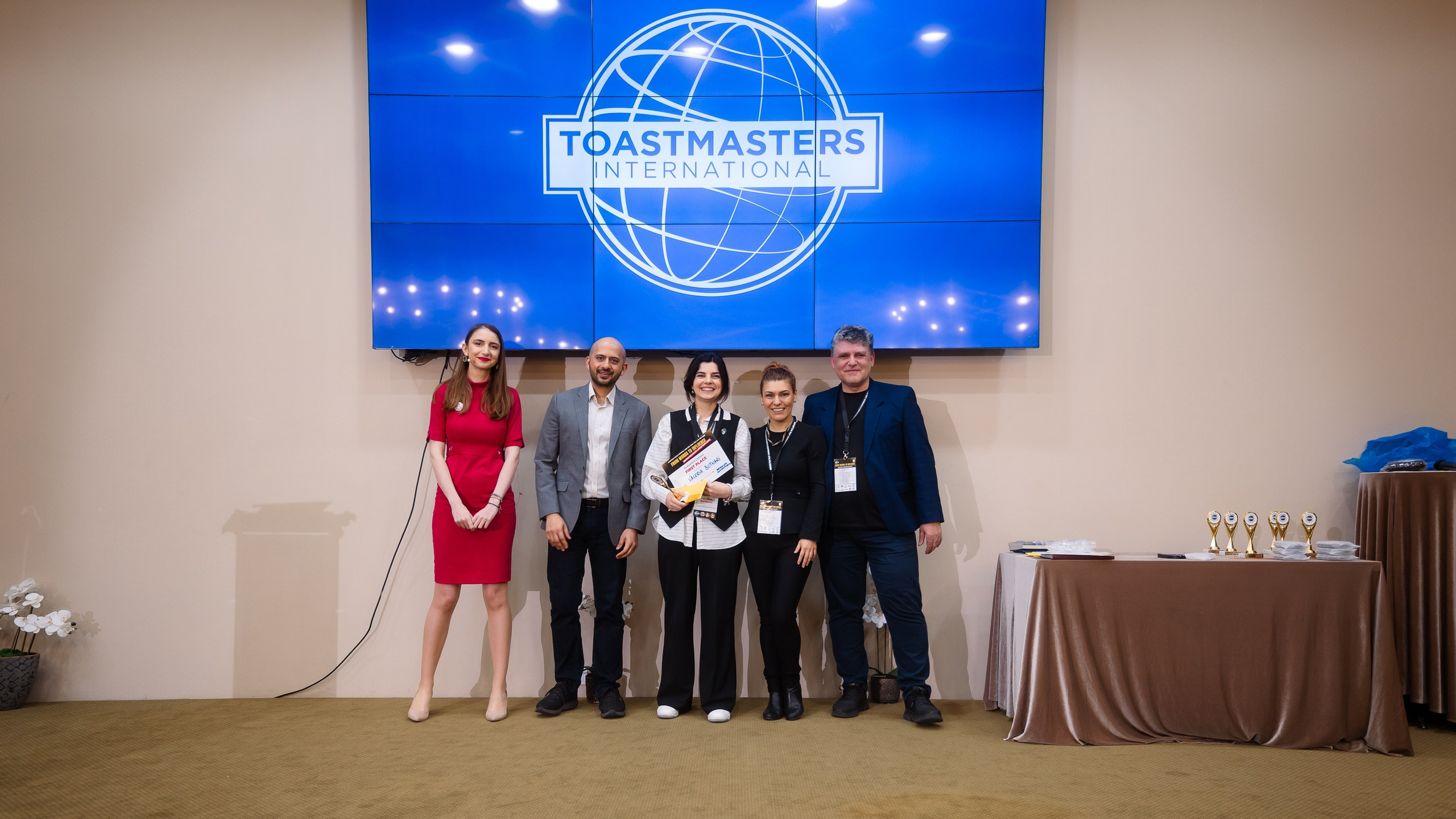 Toastmasters Conference. Marius Ciocan