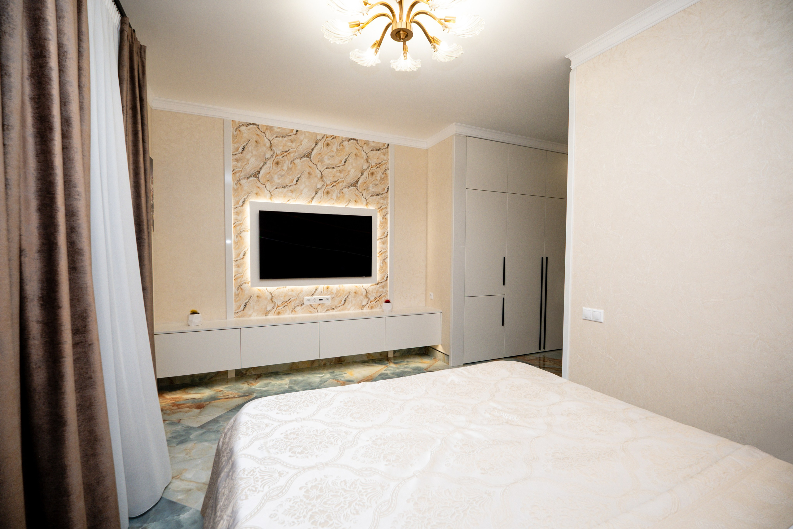 Przytulne mieszkanie w nowoczesnym stylu. Fotograf nieruchomości