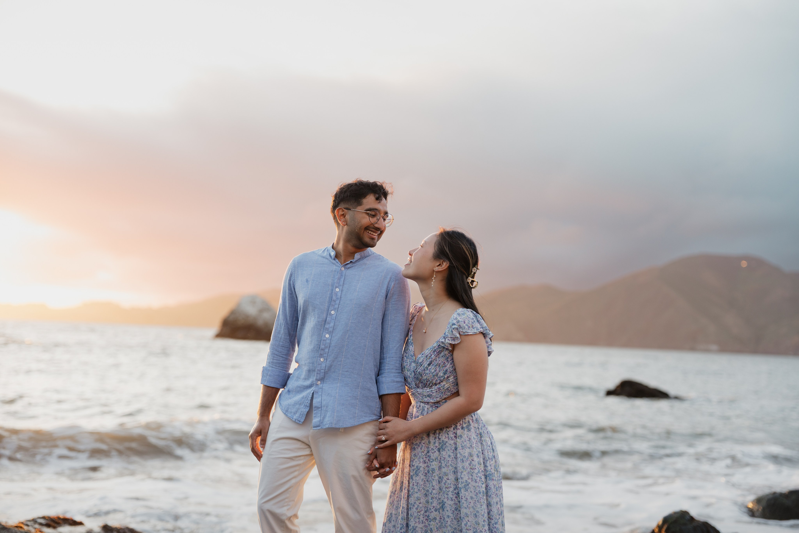 Proposal with golden gate view. Soulo Photography | San Francisco Bay Area Based Photographer