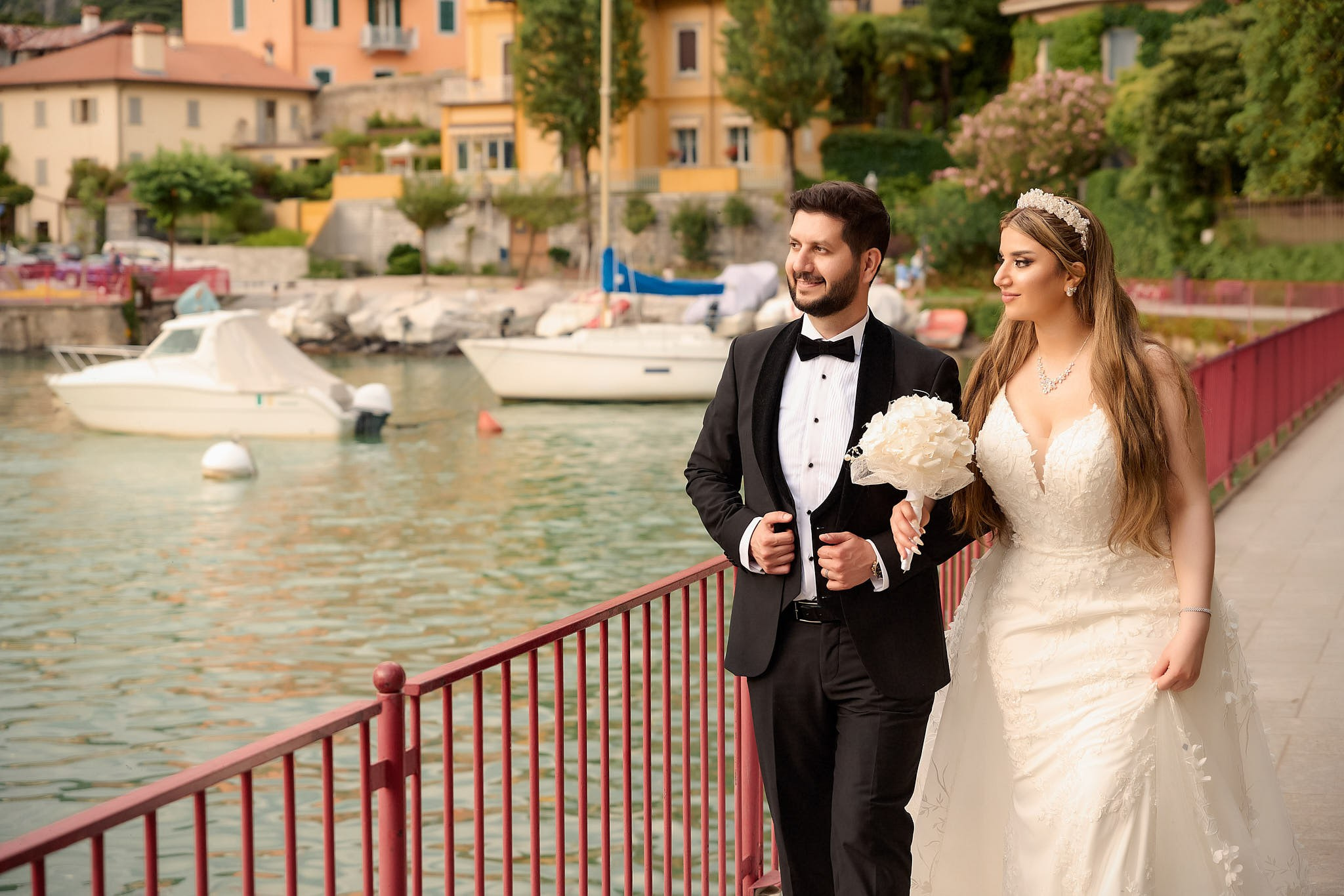 Villa Monastero. Fotografo matrimonio Lago di Como Ferrari Media Production