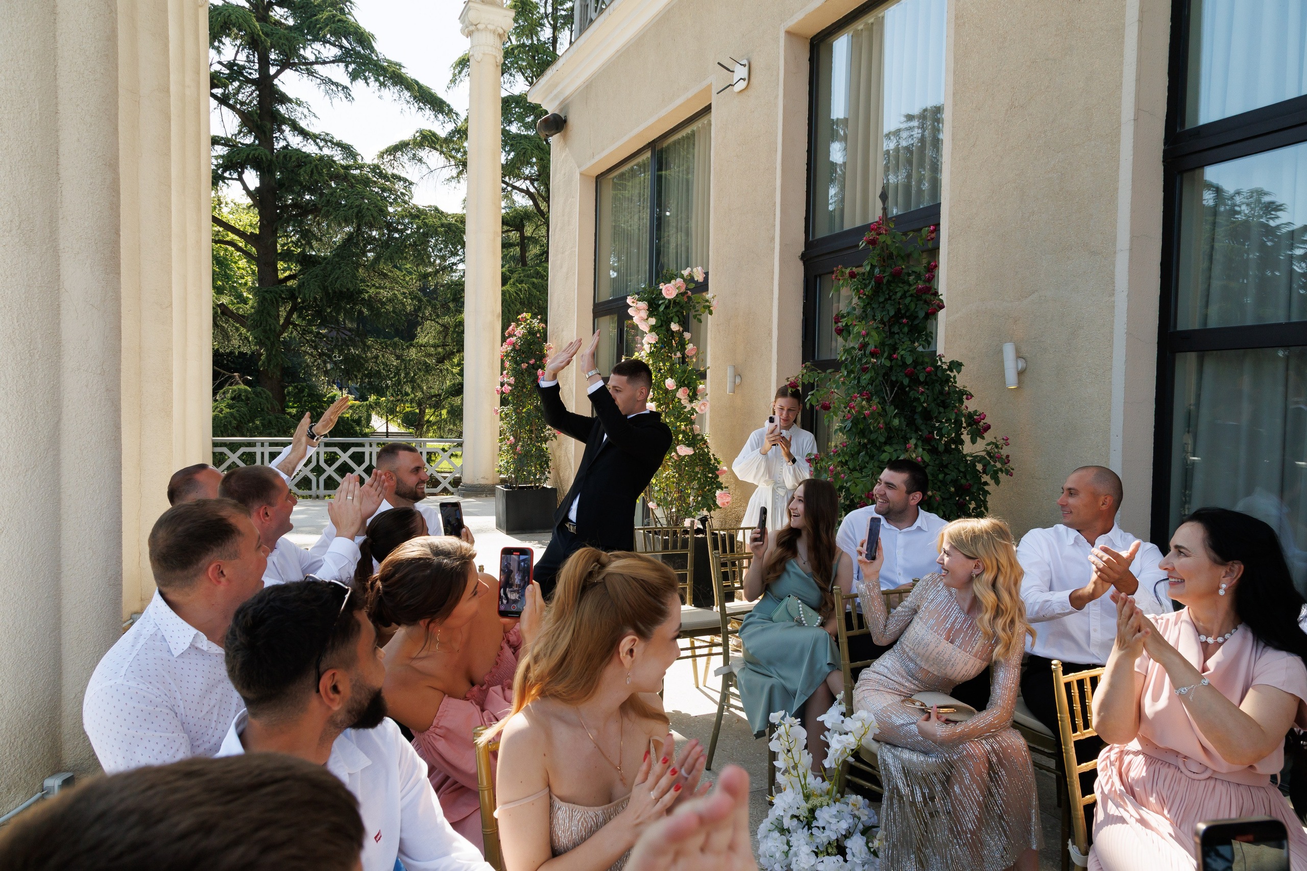 Сборы+прогулка+церемония+фуршет. Wedding photographer Batumi Tbilisi Georgia