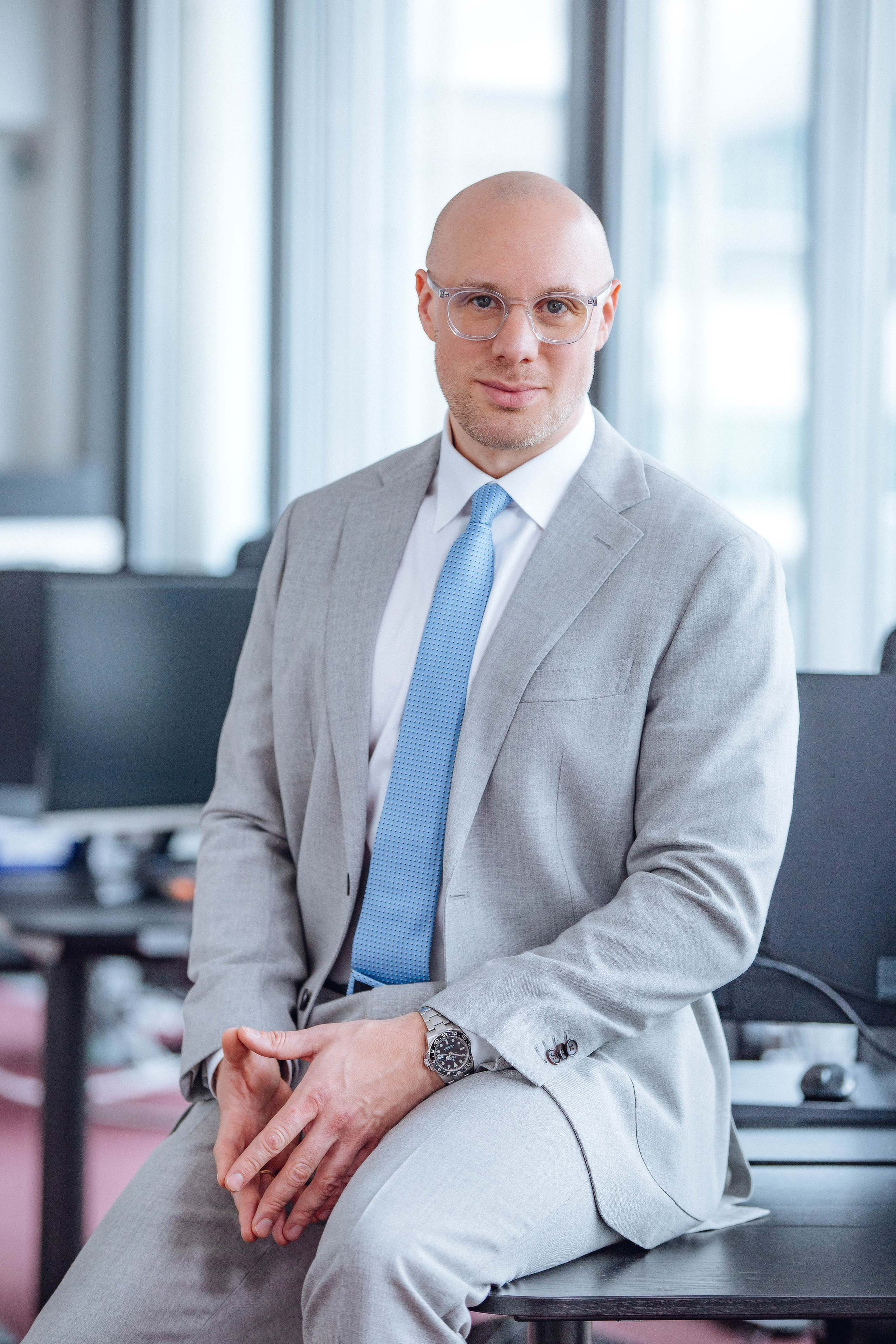 Business-Porträt. Portrait family photographer in Berlin Elena Zakh