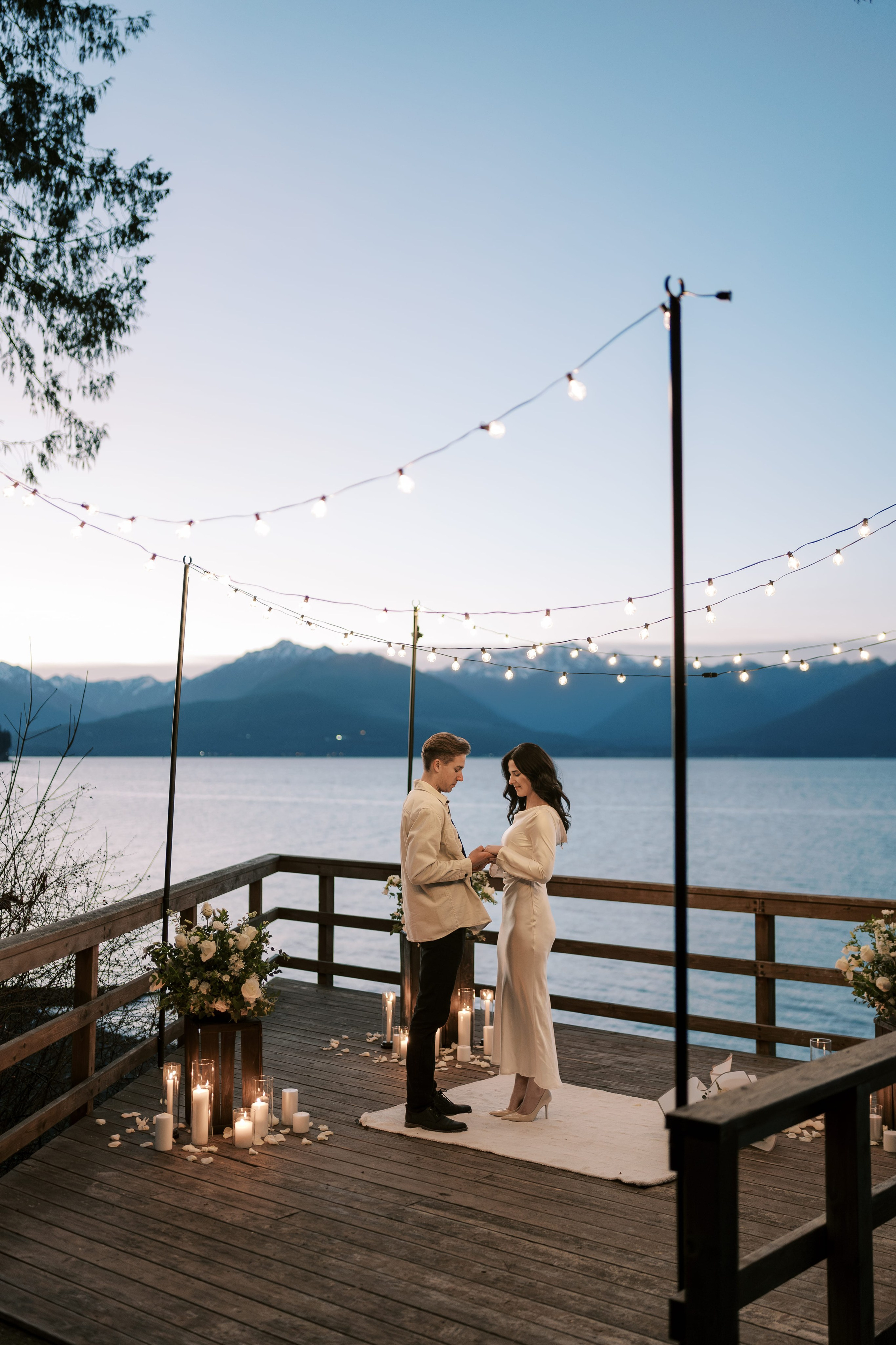 Proposal. January 2025. Seabeck, Washington State. EVAN ARISTOV WEDDING PHOTOGRAPHY — Seattle Wedding Photographer
